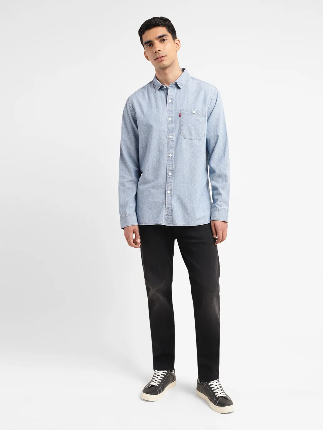 Men's Print Slim Fit Shirt - Image 6