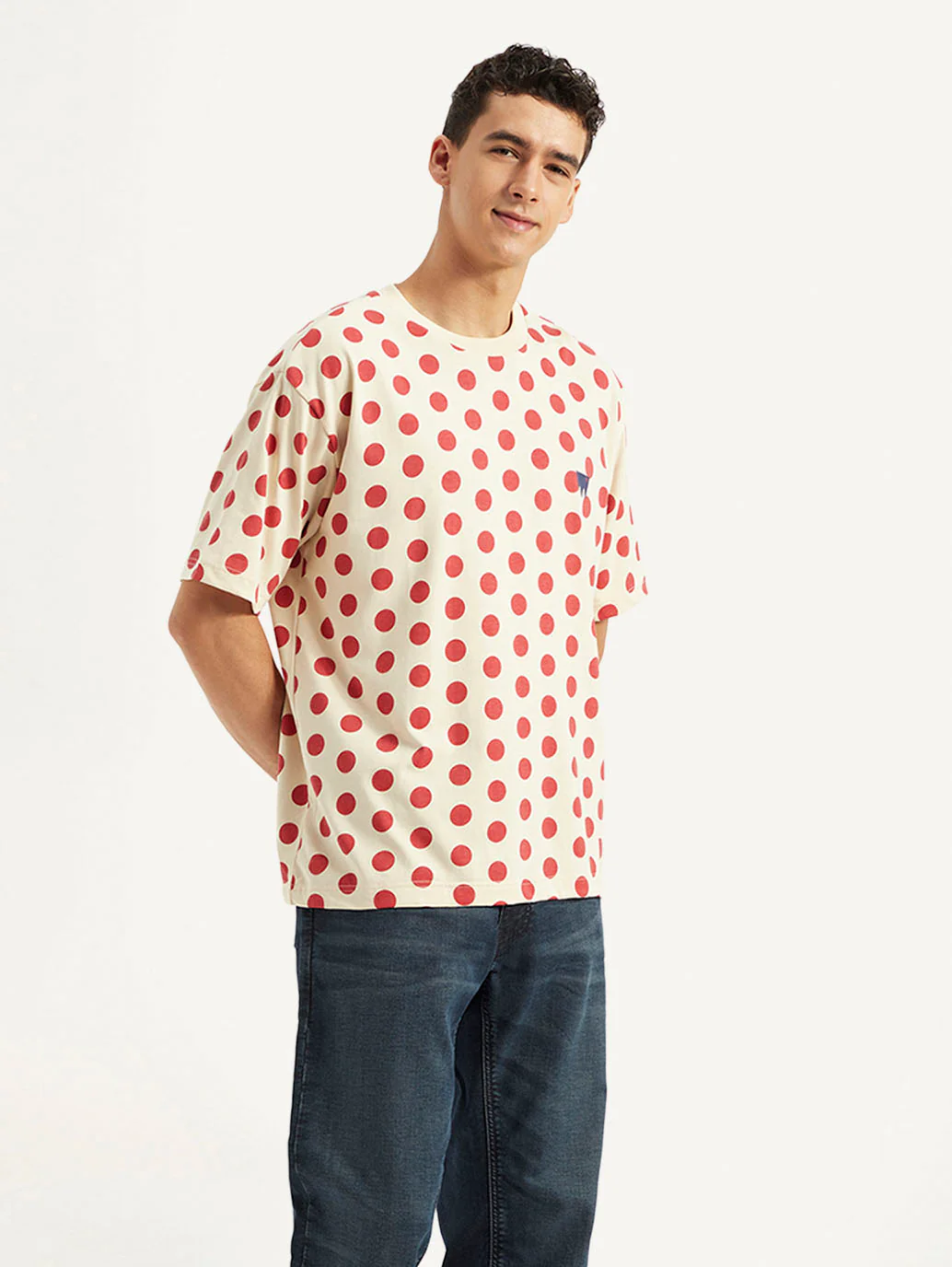 Men's Printed Loose Fit T-Shirt - Image 5