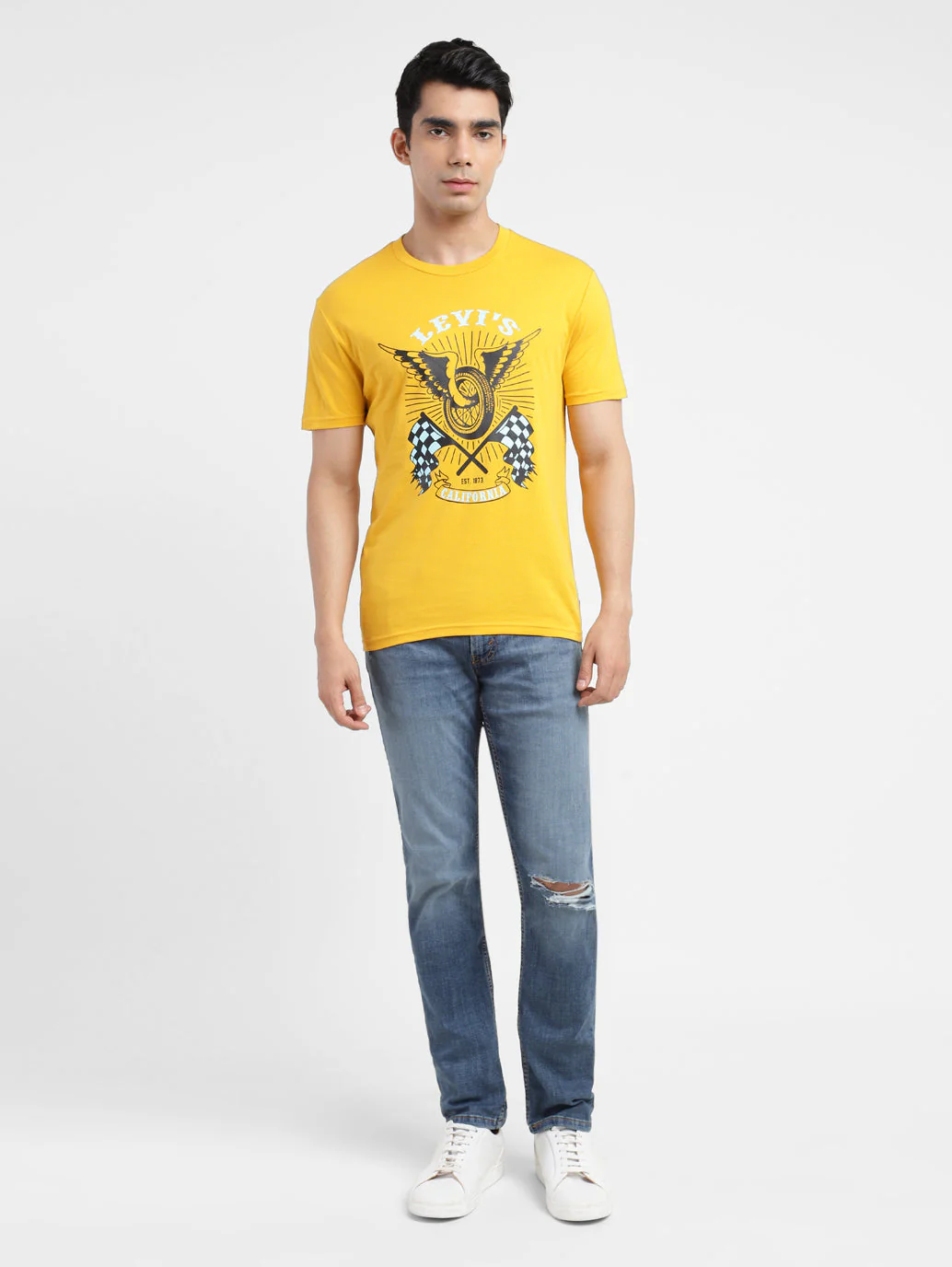 Men's Graphic Print Slim Fit T-shirt - Image 6