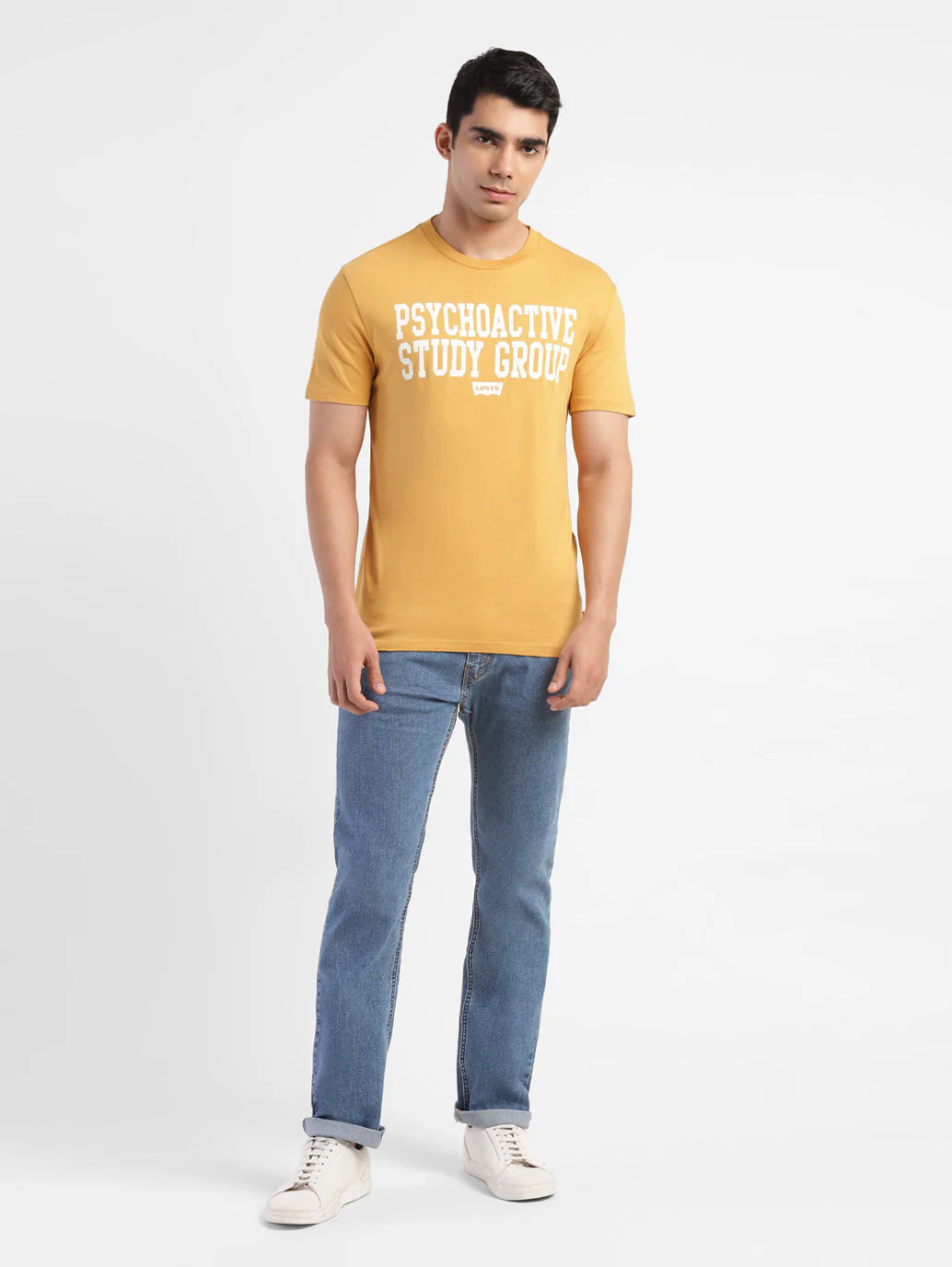 Men's Typographic Slim Fit T-shirt - Image 5