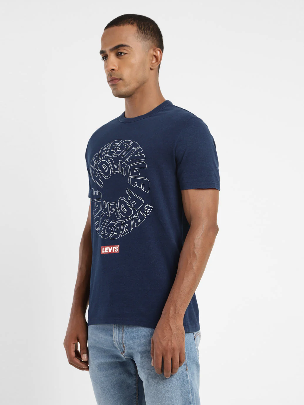 Men's Printed Crew Neck T-shirt - Image 4
