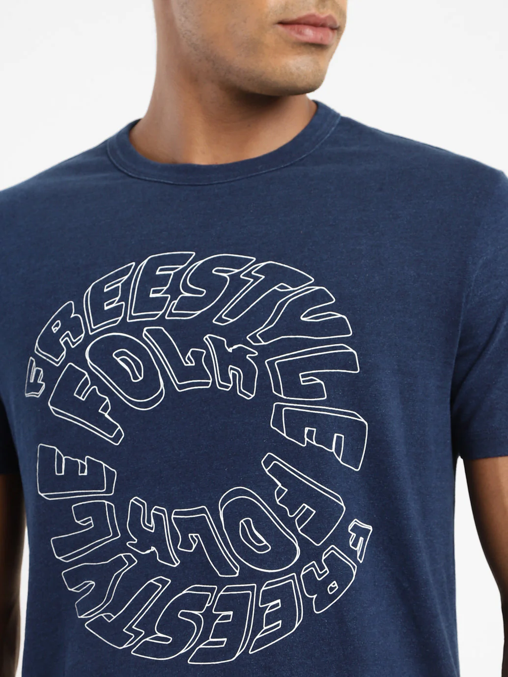 Men's Printed Crew Neck T-shirt - Image 5