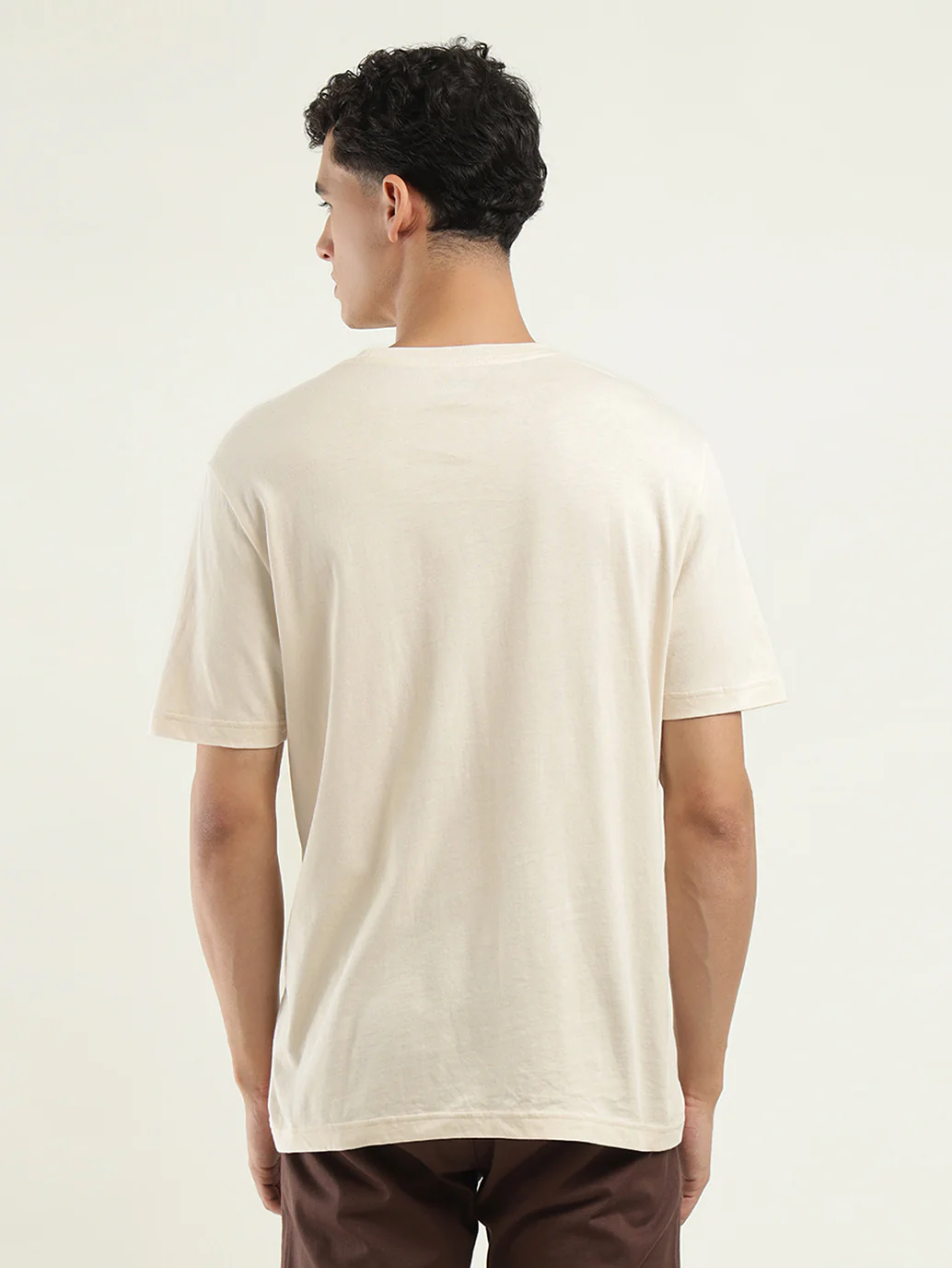 Men's Printed Crew Neck T-shirt - Image 3