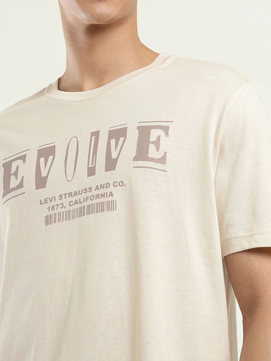 Men's Printed Crew Neck T-shirt - Image 4