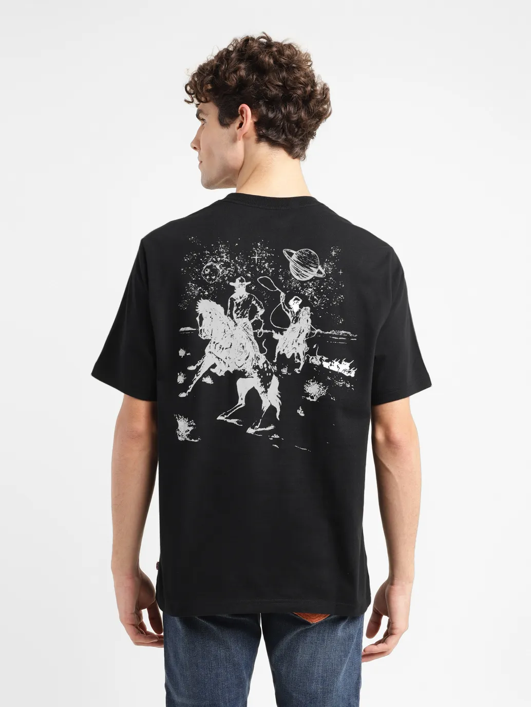Men's Printed Crew Neck T-shirt - Image 3