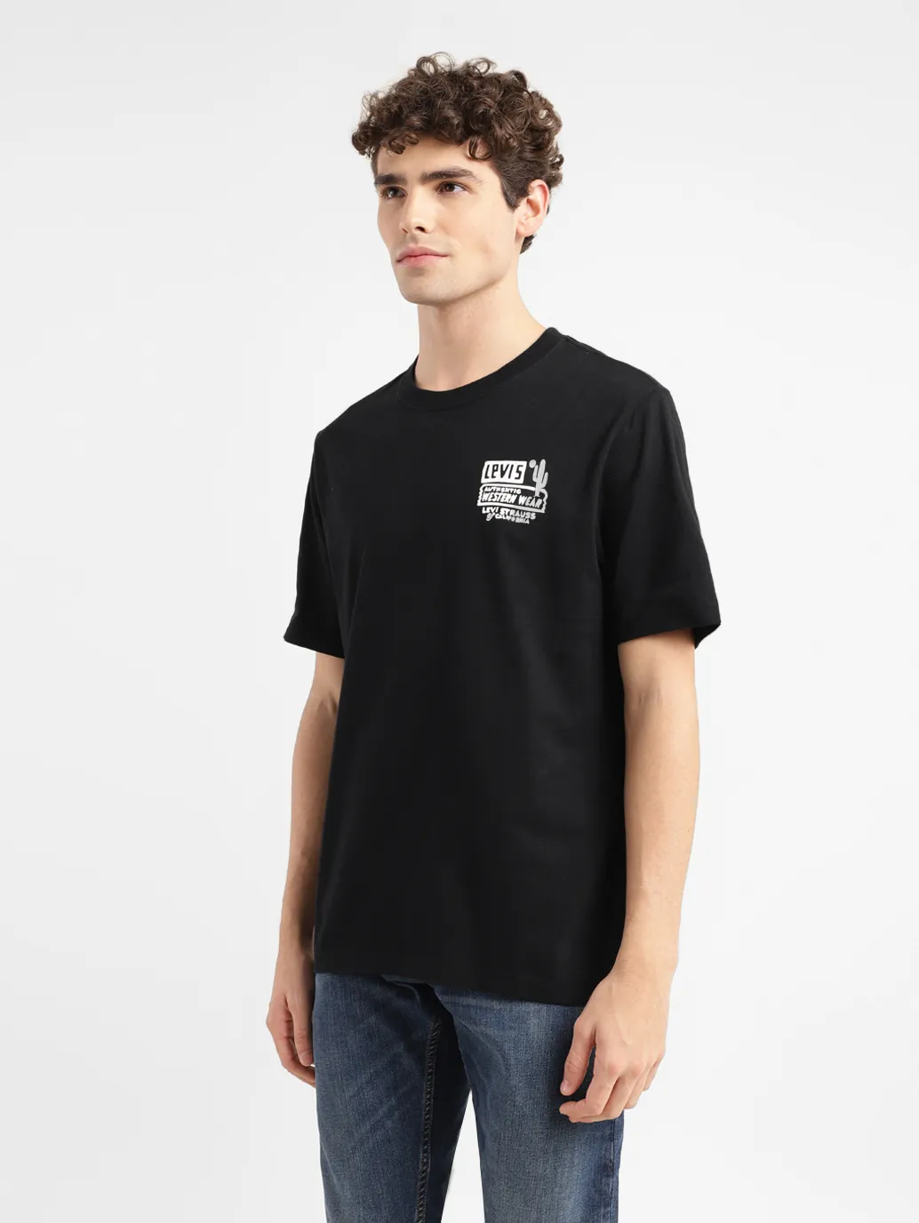Men's Printed Crew Neck T-shirt - Image 4
