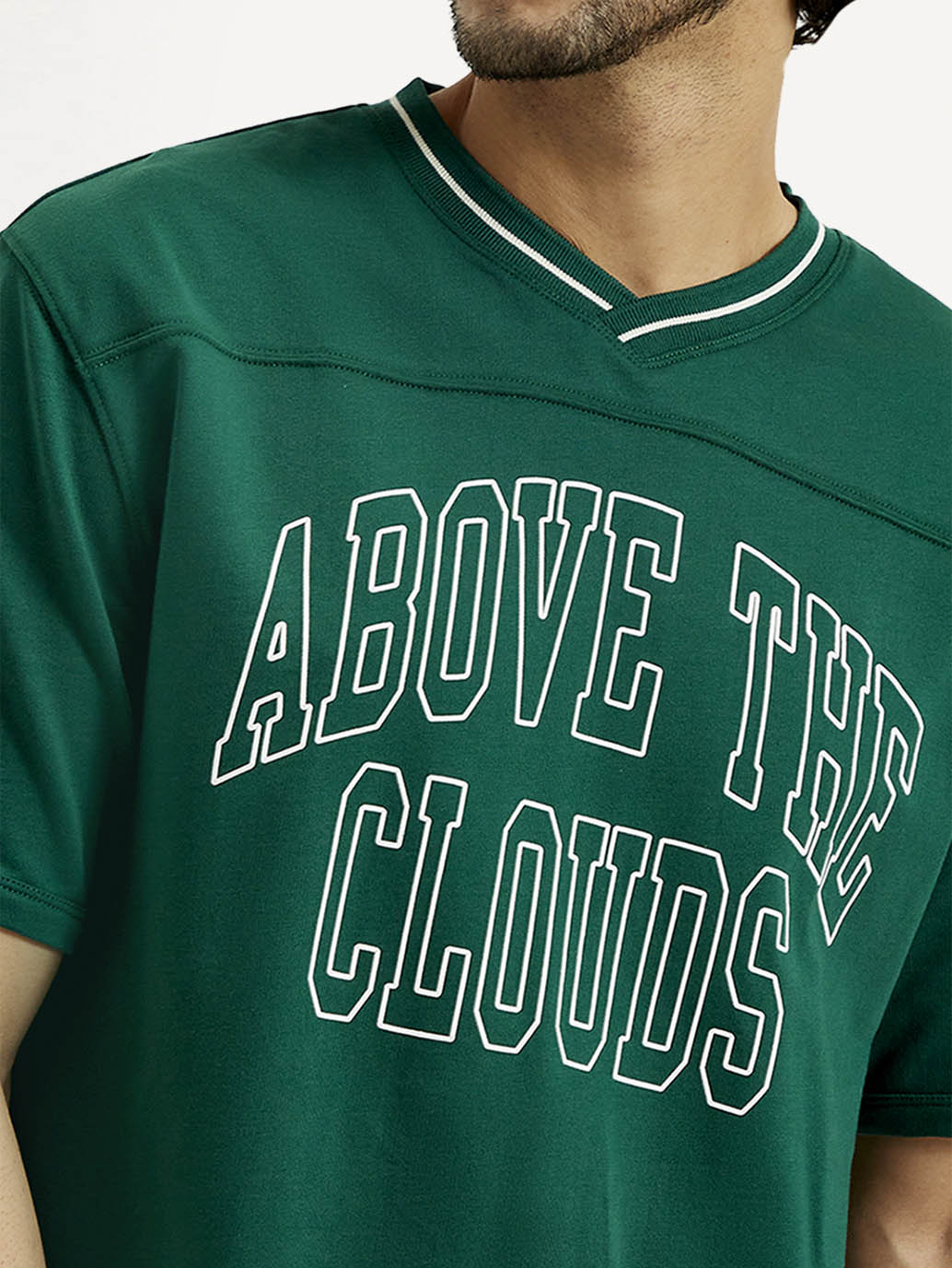 Men's Printed Loose Fit T-Shirt - Image 4