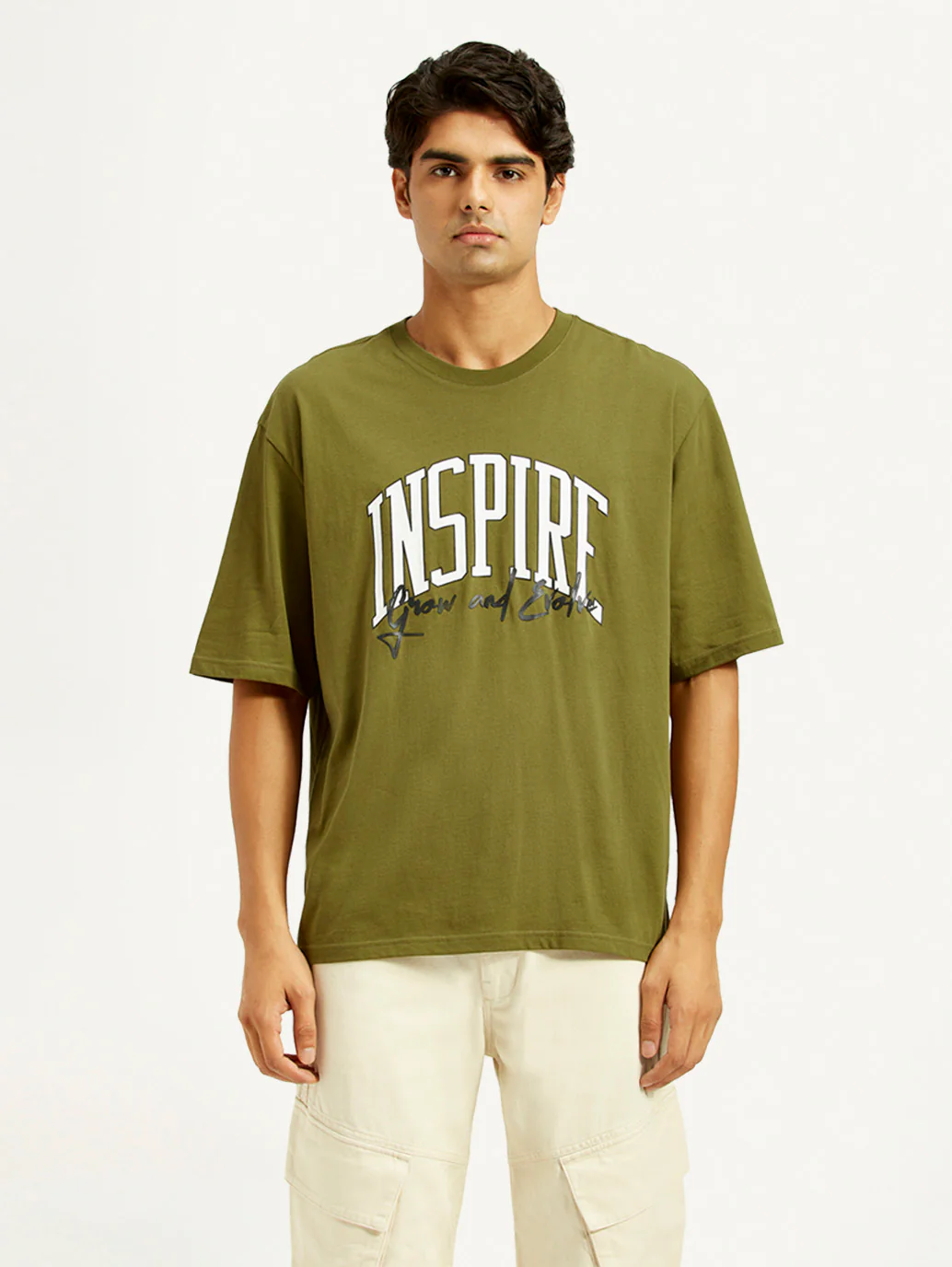 Men's Graphic Loose Fit T-Shirt - Image 2