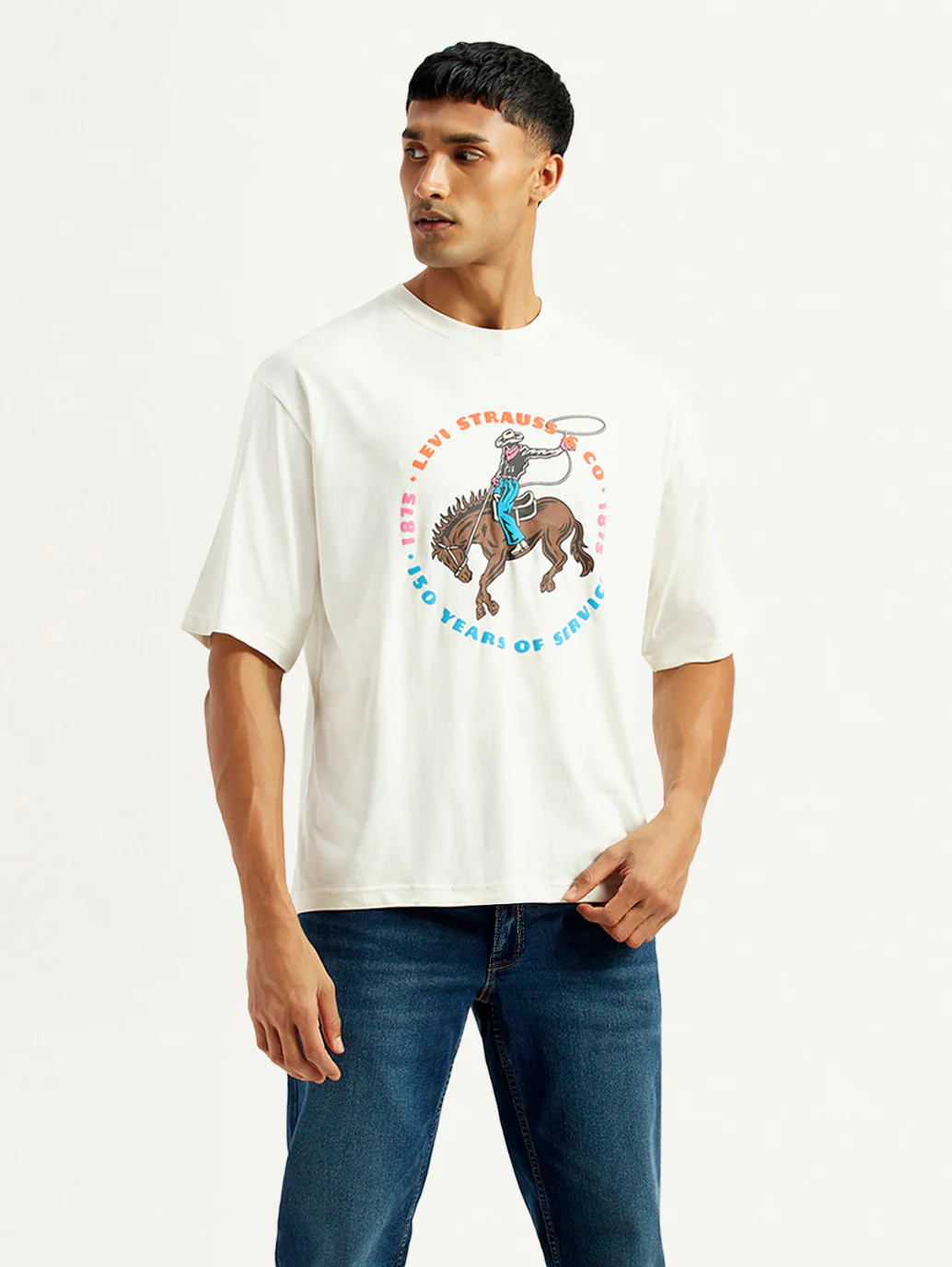 Men's Graphic Loose Fit T-Shirt - Image 5