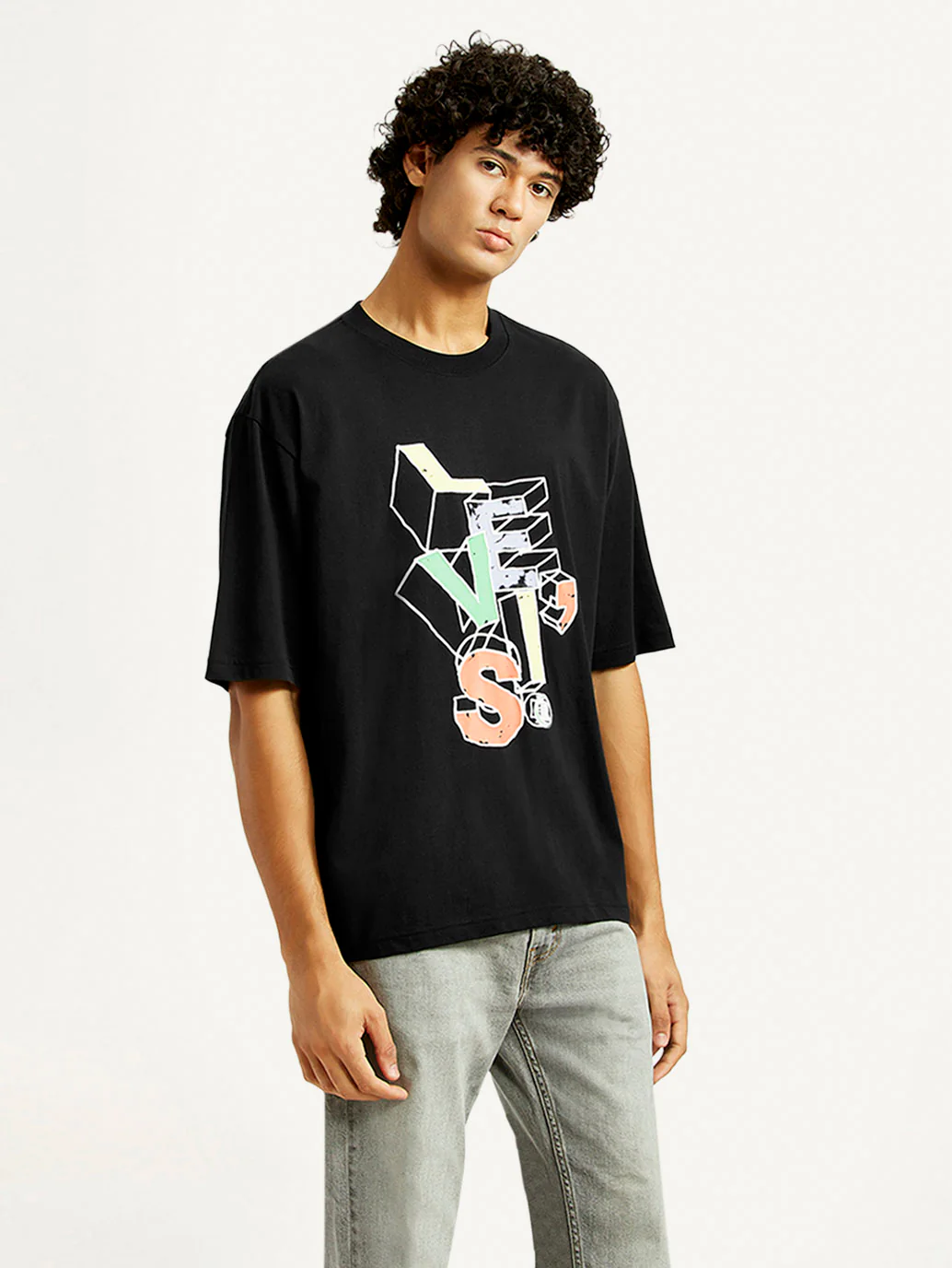 Men's Graphic Loose Fit T-Shirt - Image 5