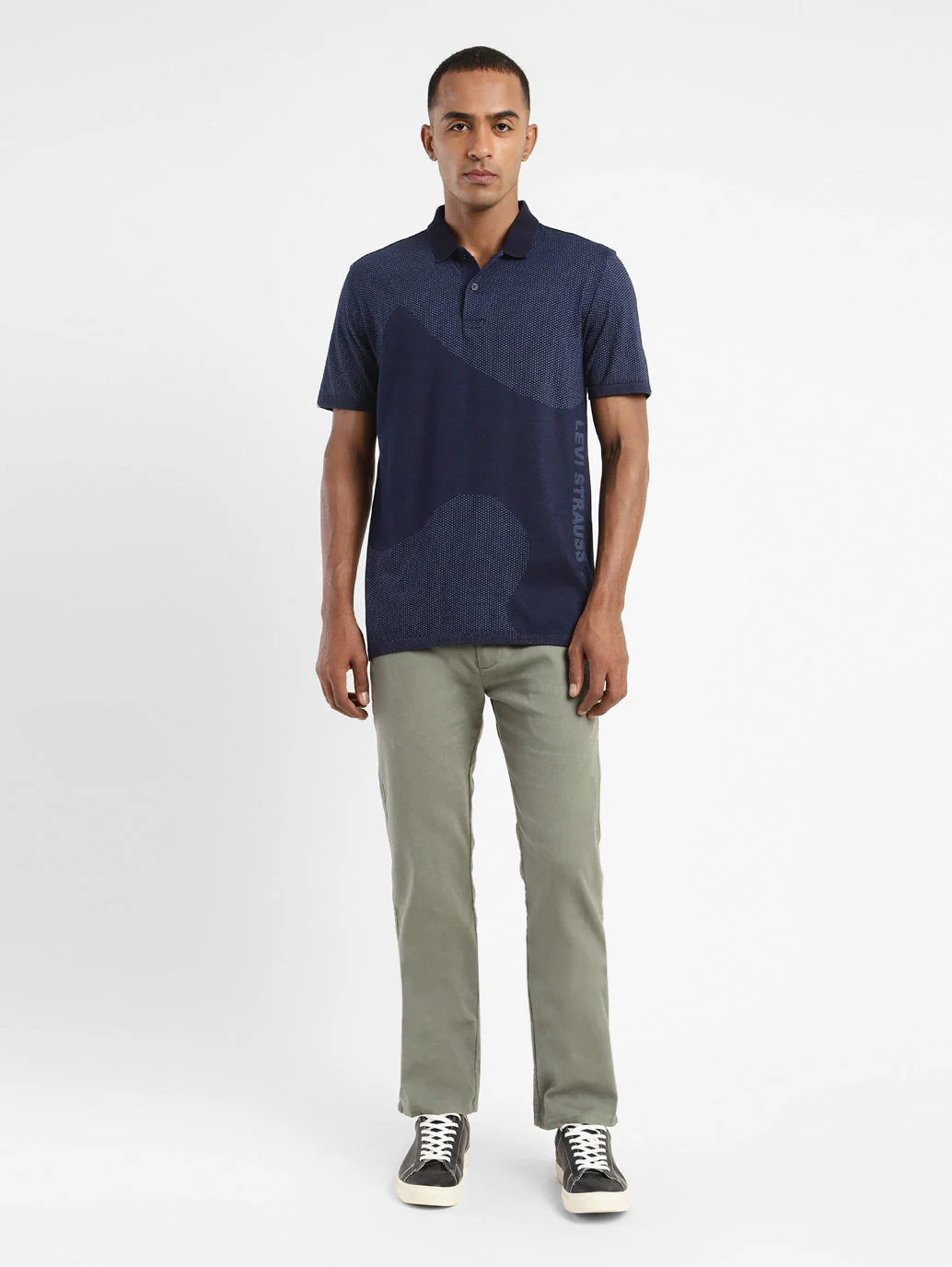 Men's Printed Polo Collar T-shirt - Image 6