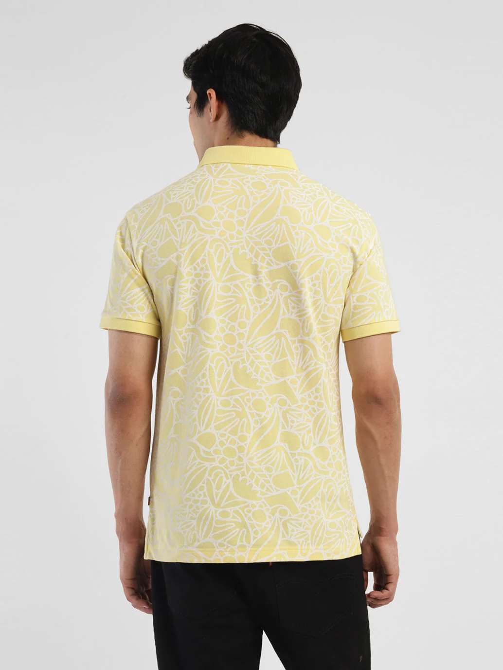 Men's Printed Polo T-shirt - Image 3