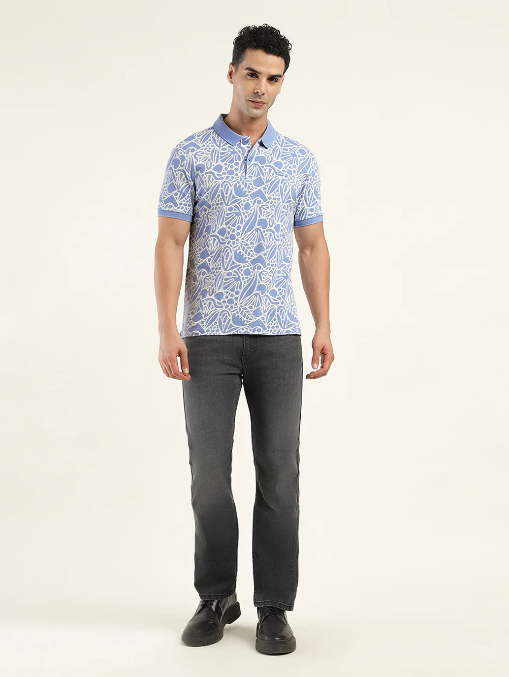 Men's Printed Polo T-shirt - Image 6