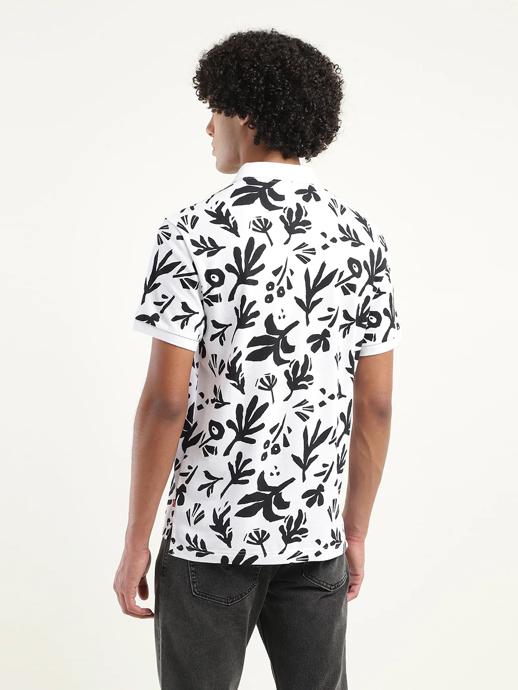 Men's Printed Polo T-Shirt - Image 2