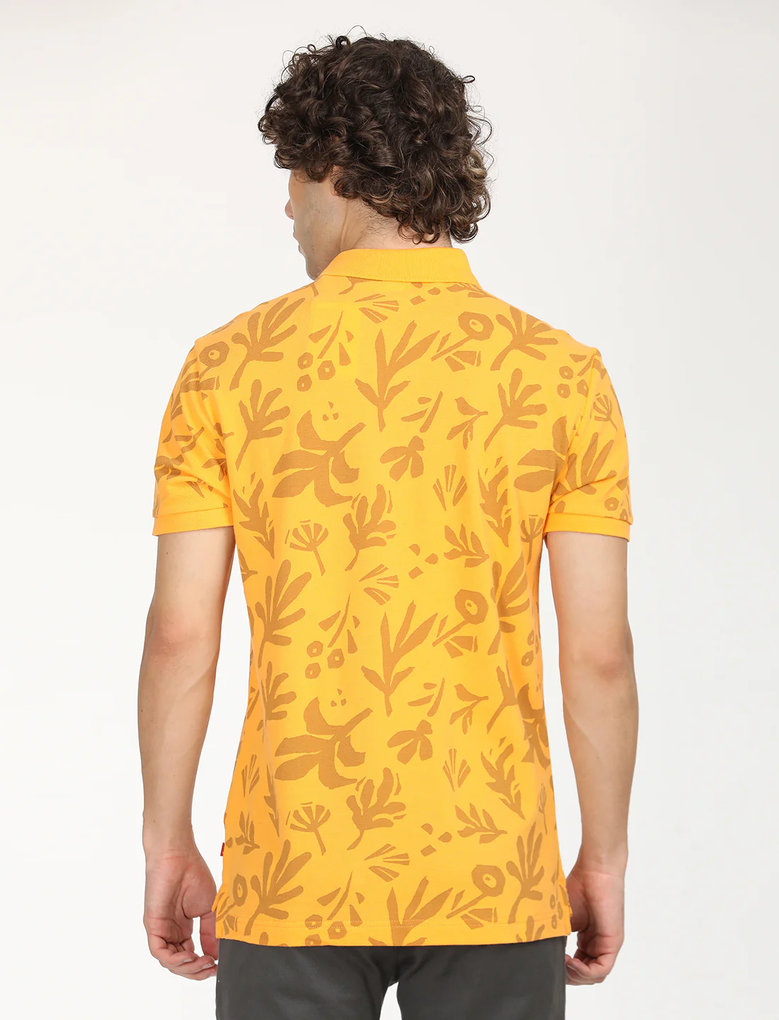 Men's Printed Polo T-Shirt - Image 3