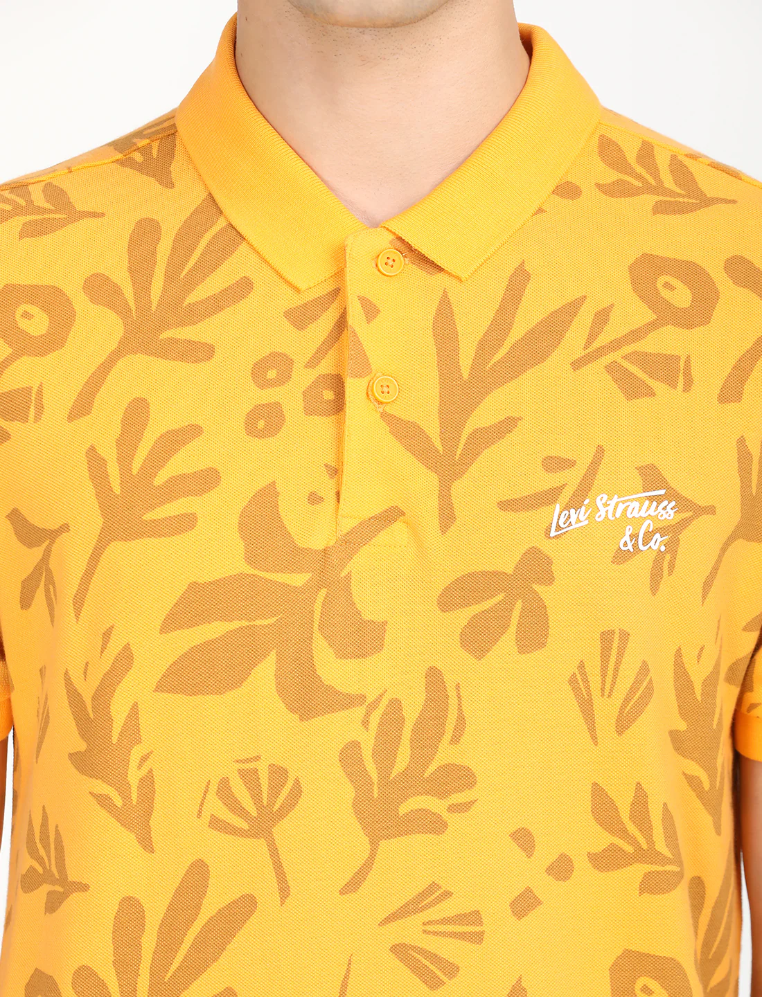 Men's Printed Polo T-Shirt - Image 4