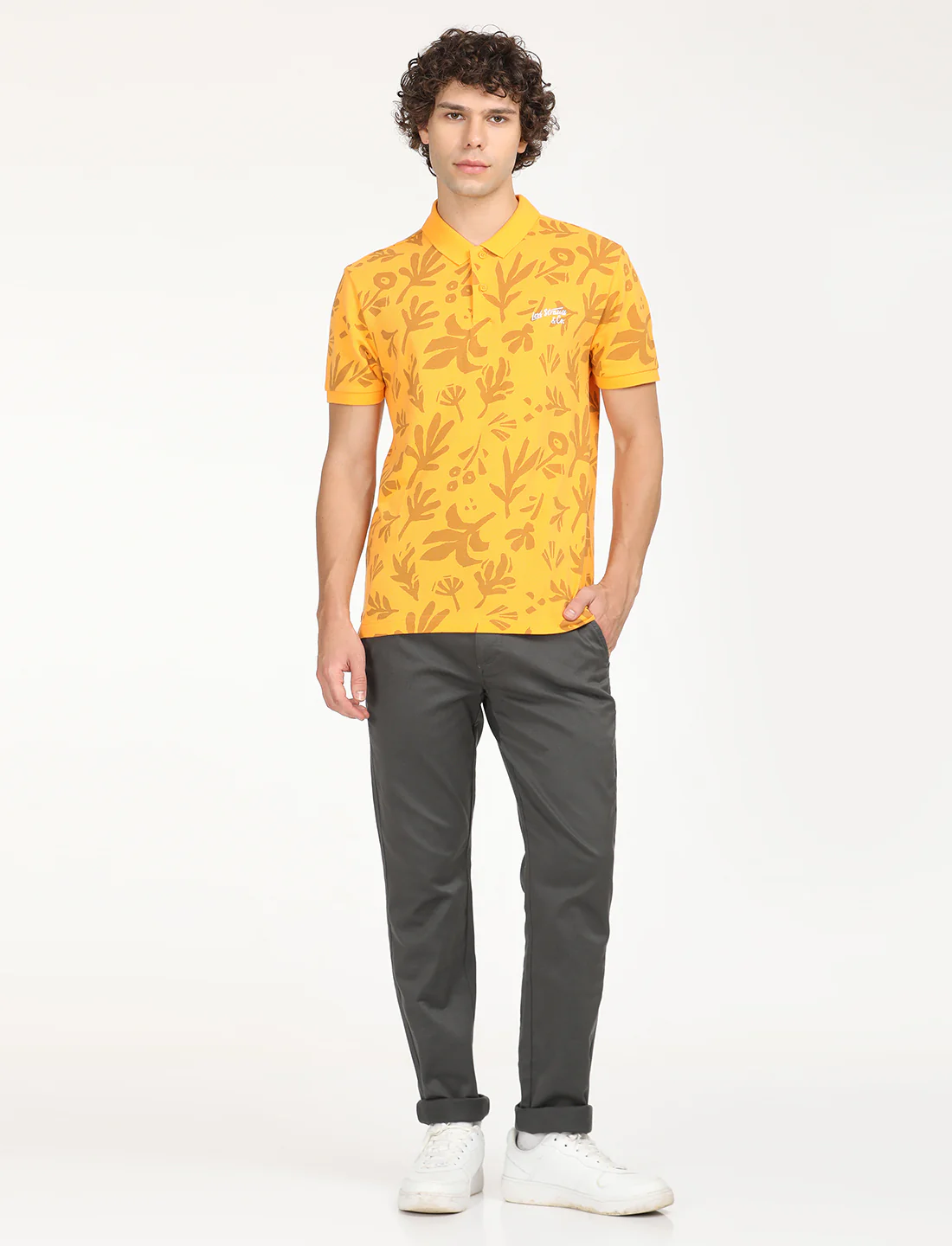 Men's Printed Polo T-Shirt - Image 6