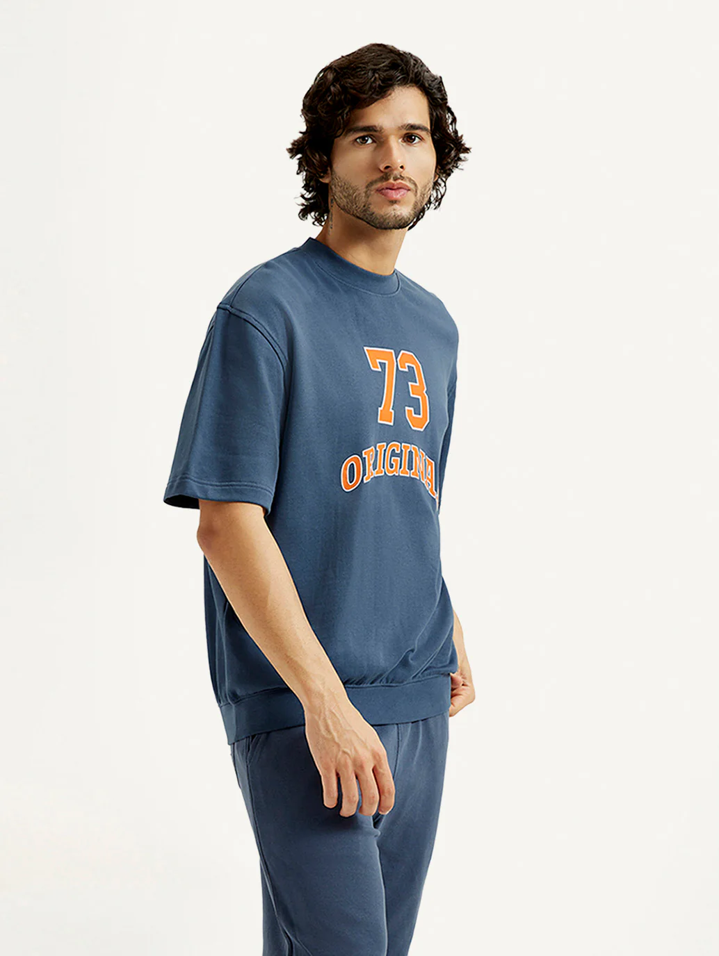 Men's Printed Round Neck Sweatshirt - Image 4
