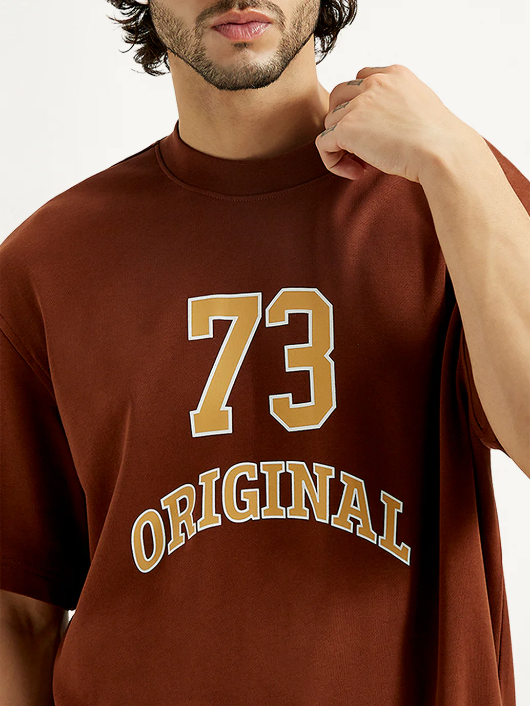 Men's Printed Round Neck Sweatshirt - Image 5