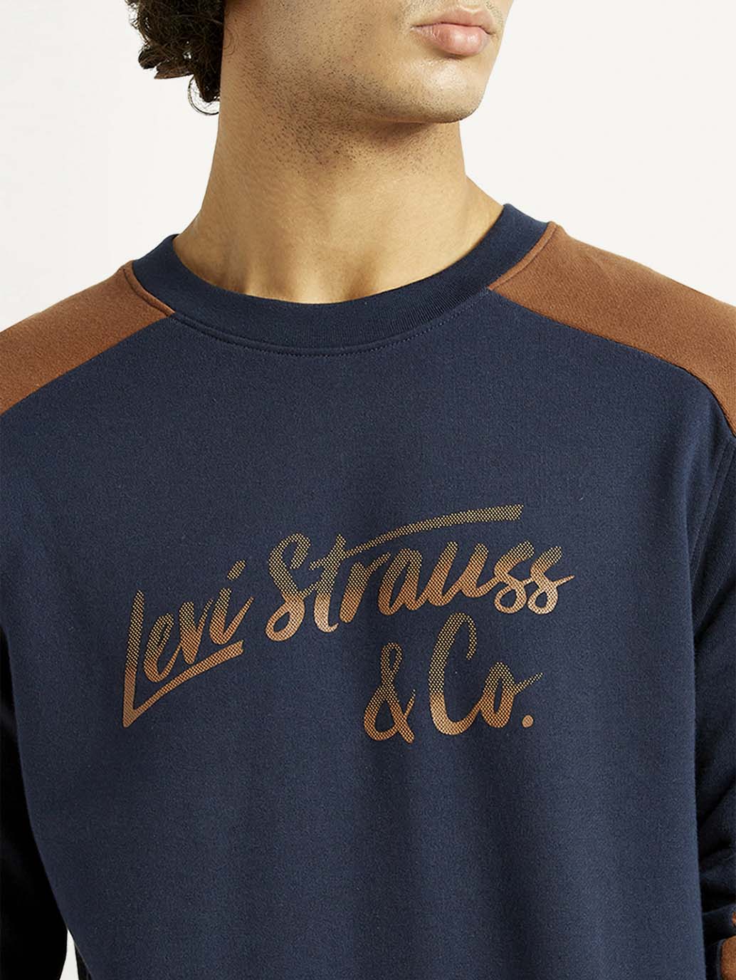 Men's Printed Round Neck Sweatshirt - Image 4