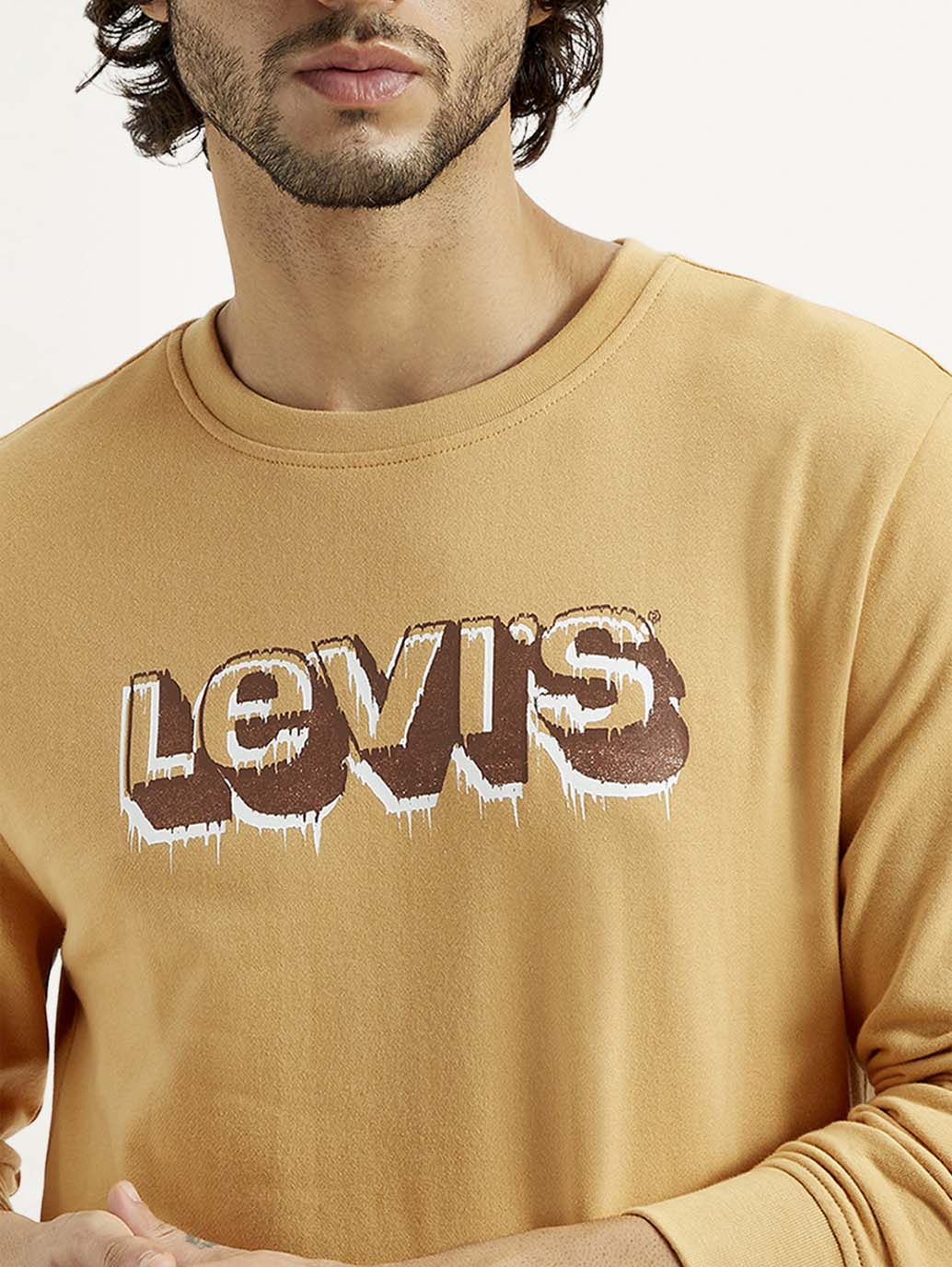 Men's Printed Round Neck Sweatshirt - Image 3