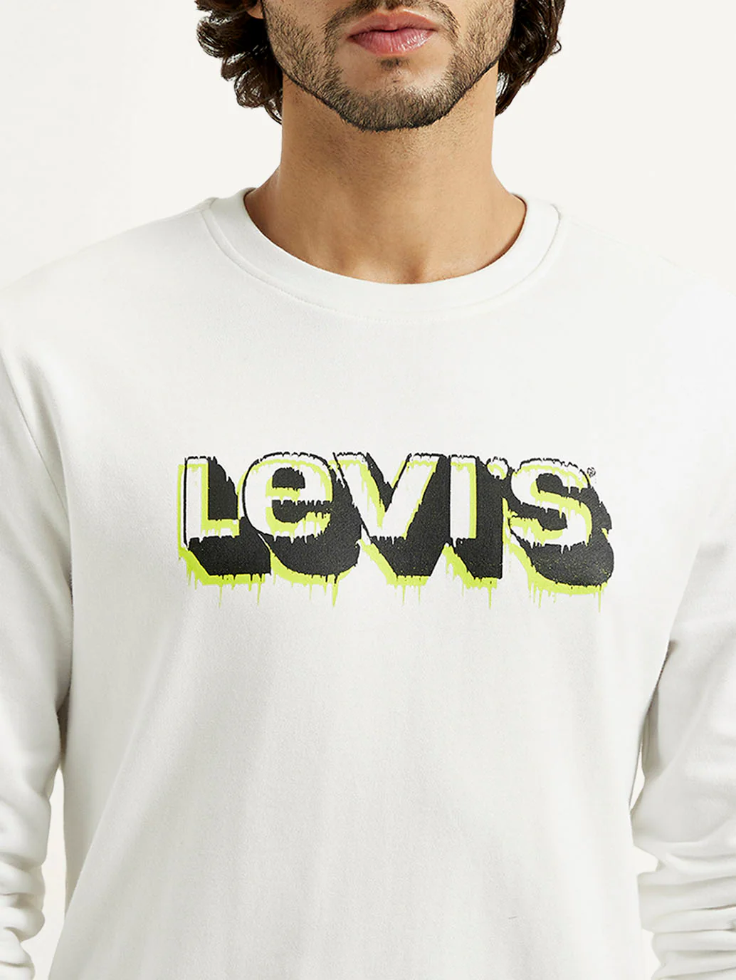 Men's Printed Round Neck Sweatshirt - Image 3