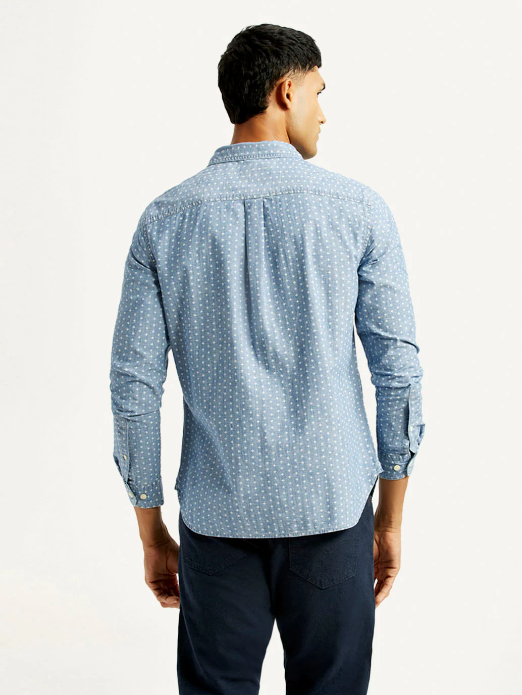 Men's Printed Slim Fit Shirt - Image 3