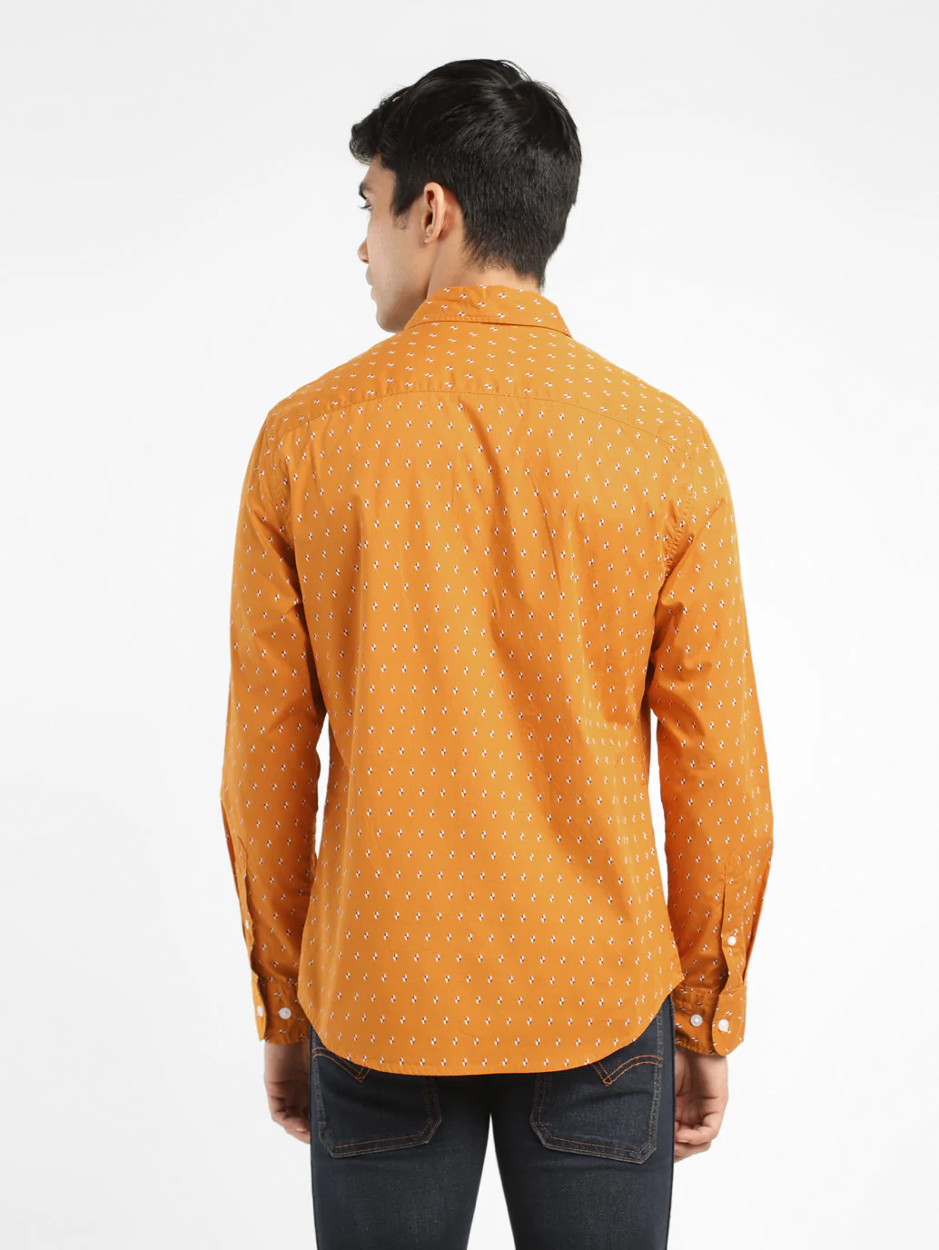 Men's Printed Slim Fit Shirt - Image 3