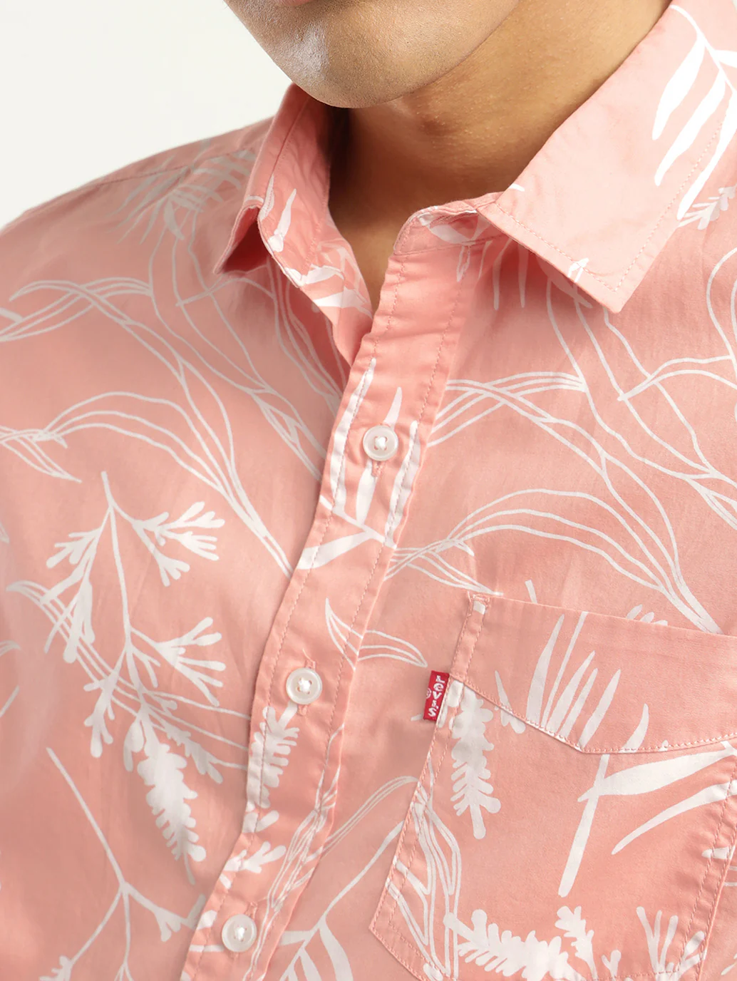 Men's Printed Slim Fit Shirt - Image 4