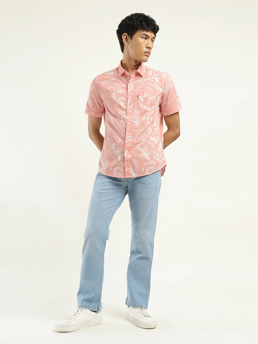 Men's Printed Slim Fit Shirt - Image 6