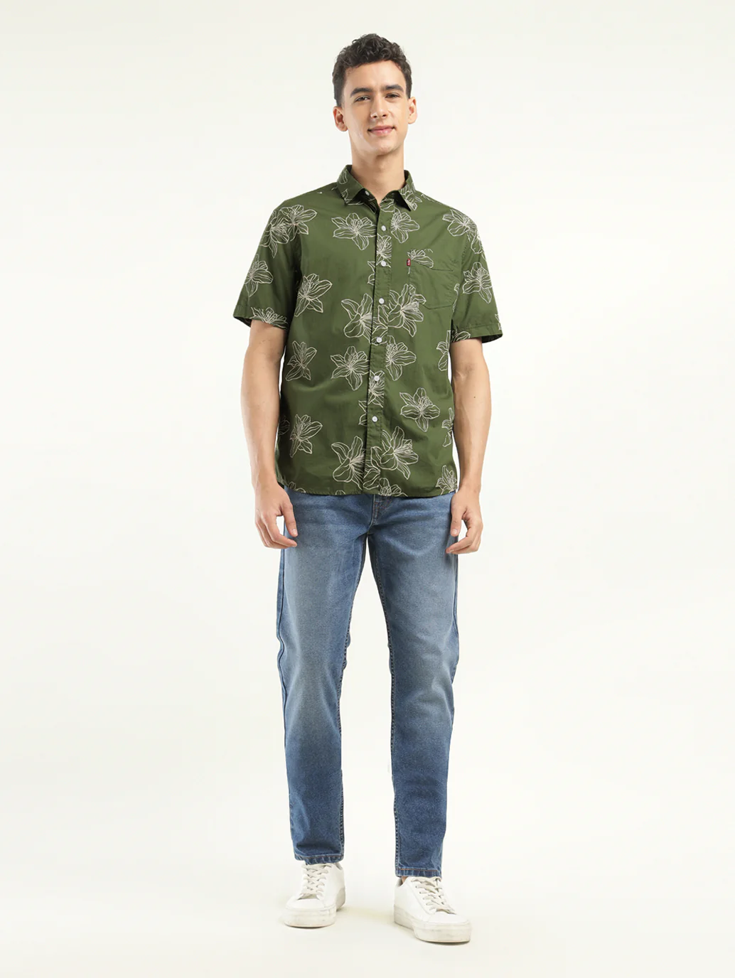 Men's Printed Slim Fit Shirt - Image 6