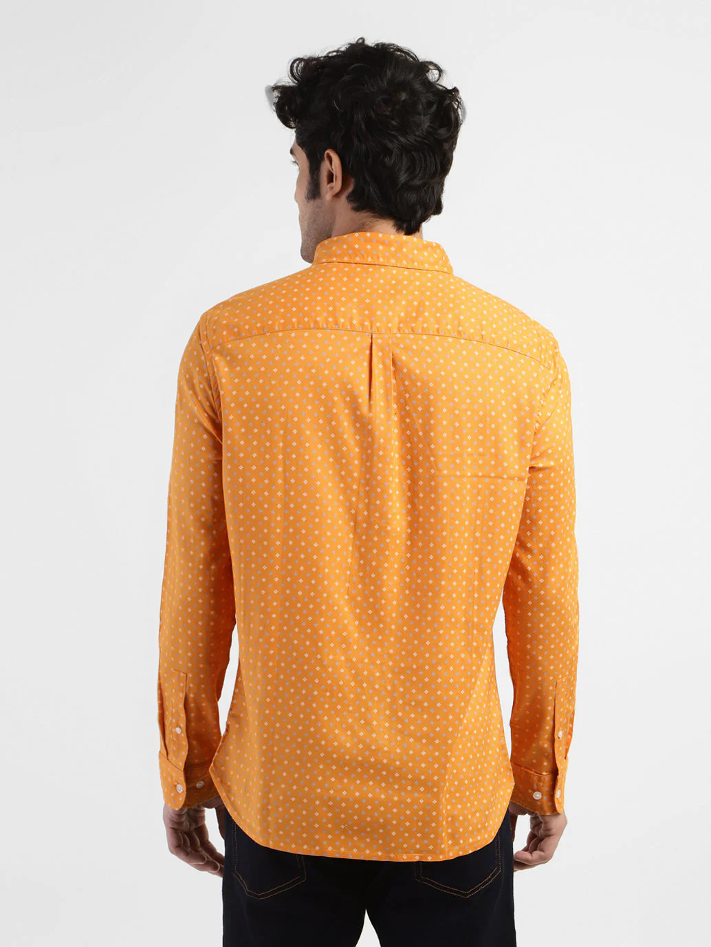 Men's Printed Slim Fit Shirt - Image 3