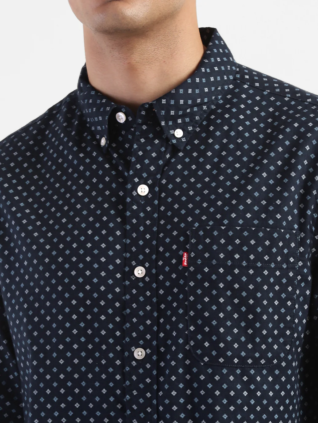 Men's Printed Slim Fit Shirt - Image 5