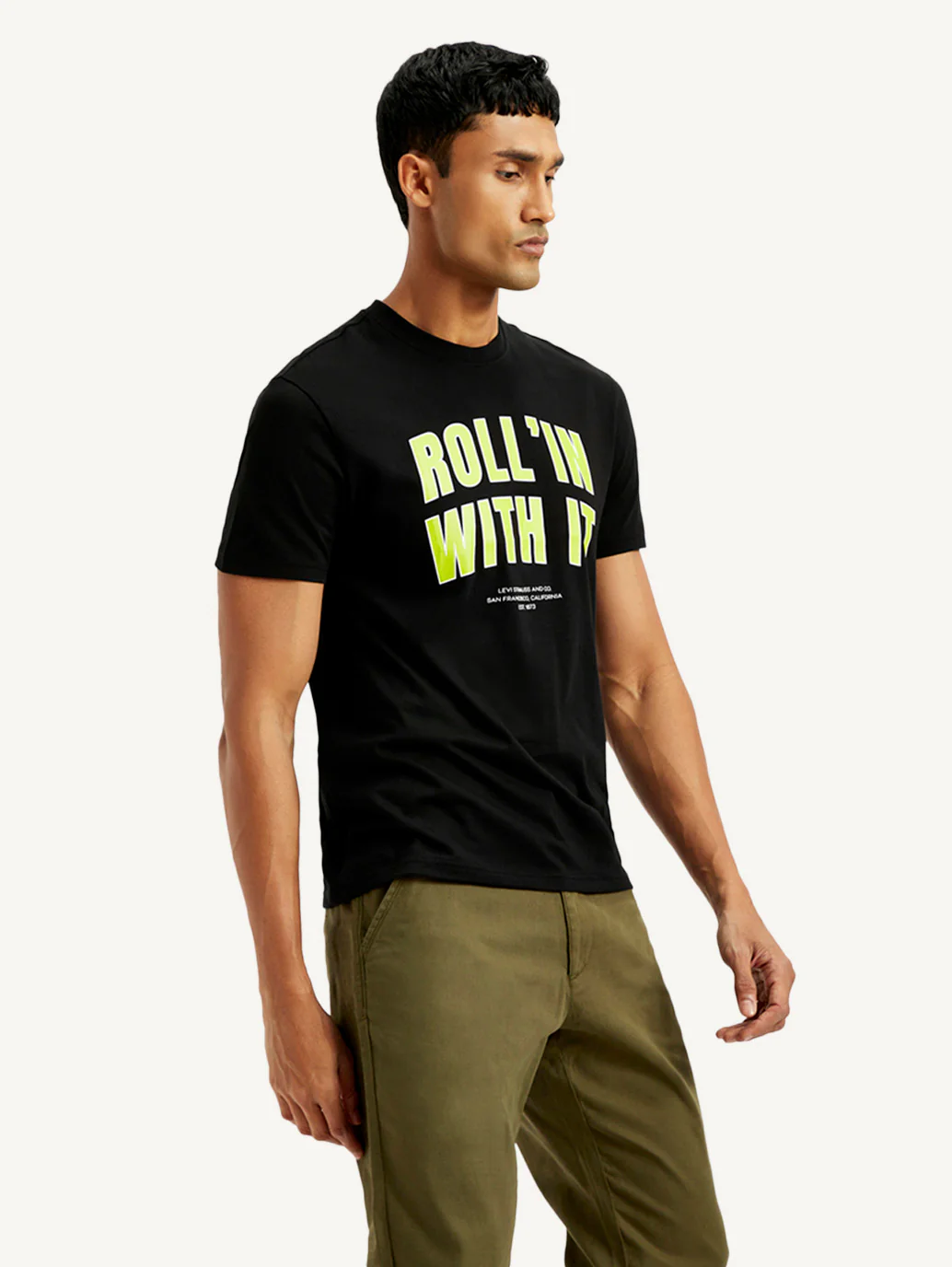 Men's Graphic Slim Fit T-Shirt - Image 4