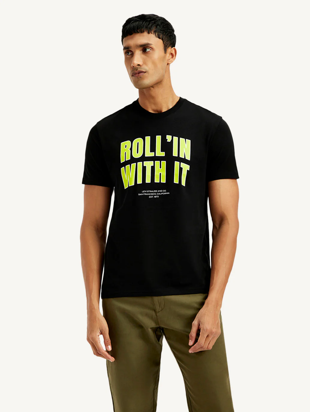 Men's Graphic Slim Fit T-Shirt - Image 5