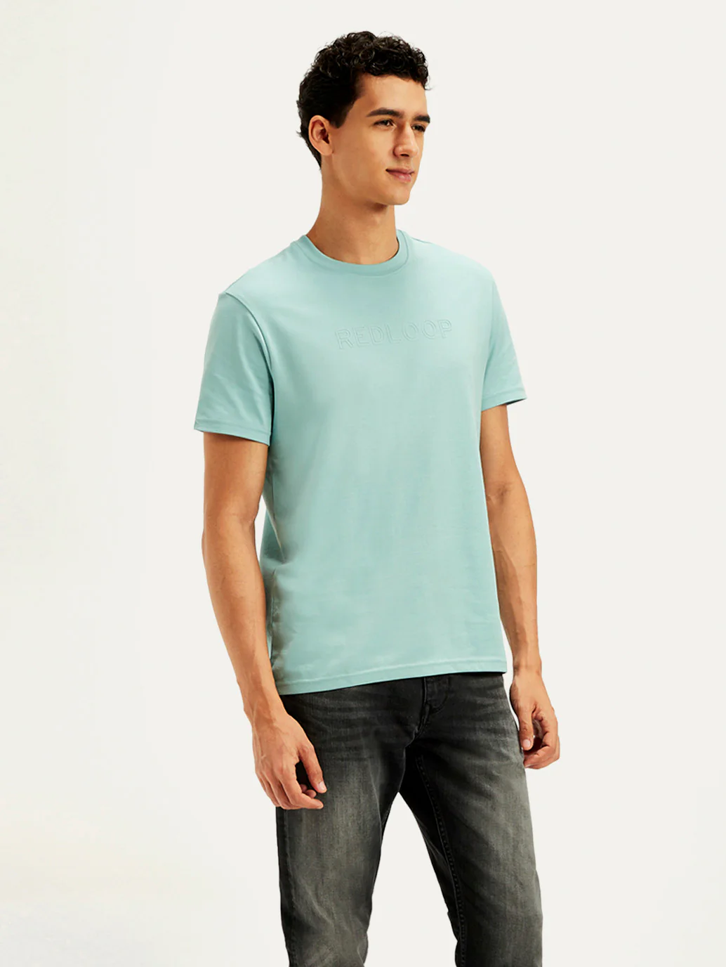 Men's Redloop Printed Slim Fit T-Shirt - Image 5