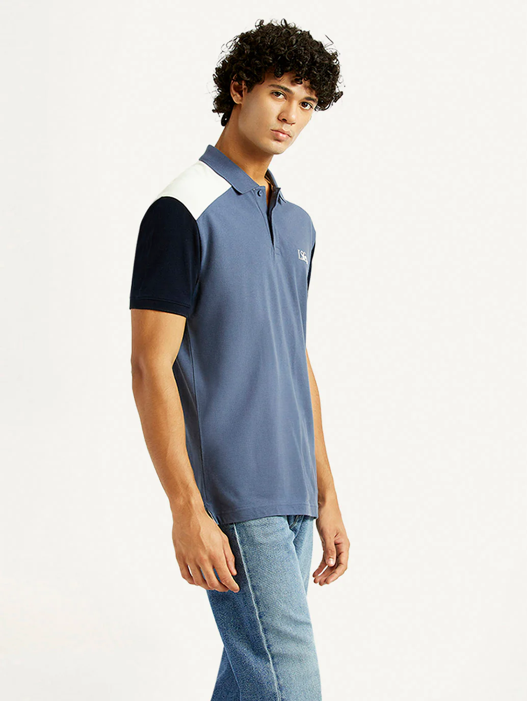 Men's Pure Cotton Slim Fit Polo T-shirt - Image 3