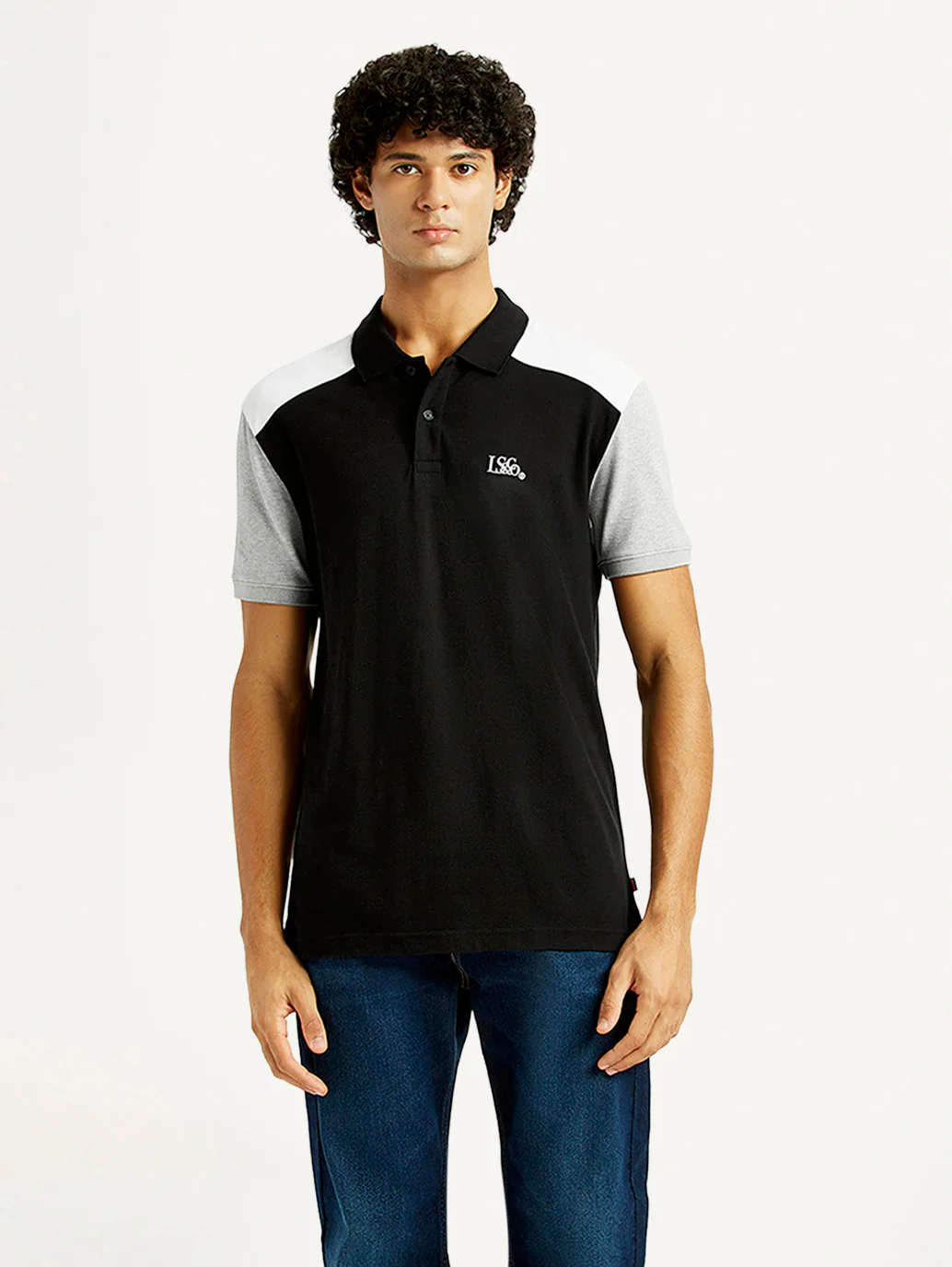 Men's Pure Cotton Slim Fit Polo T-shirt - Image 2