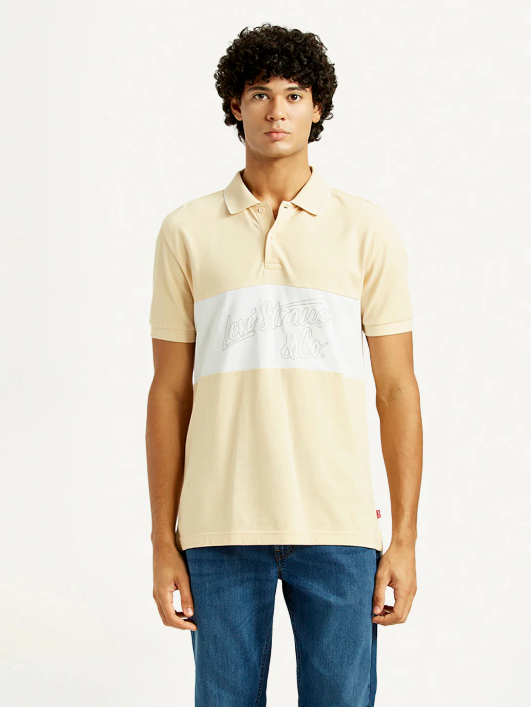 Men's Pure Cotton Slim Fit Polo T-shirt - Image 2