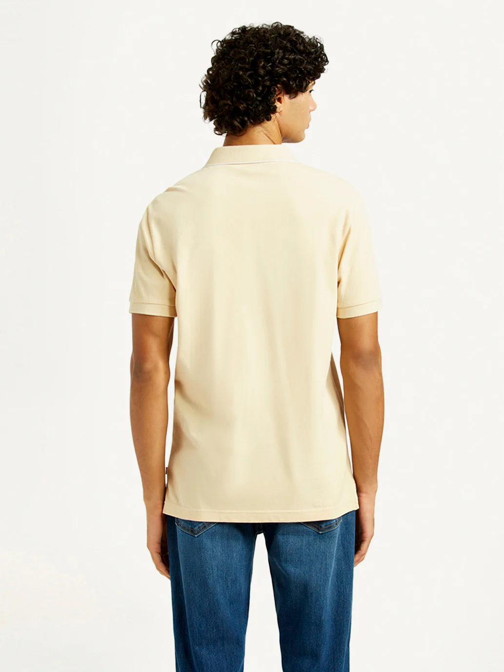 Men's Pure Cotton Slim Fit Polo T-shirt - Image 3