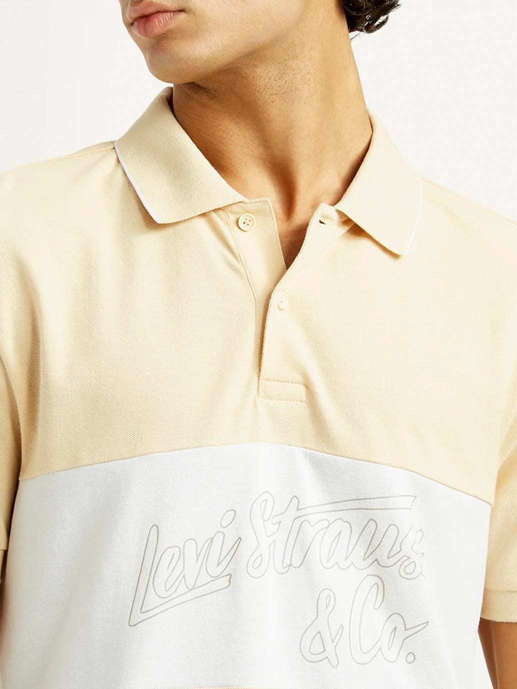 Men's Pure Cotton Slim Fit Polo T-shirt - Image 4