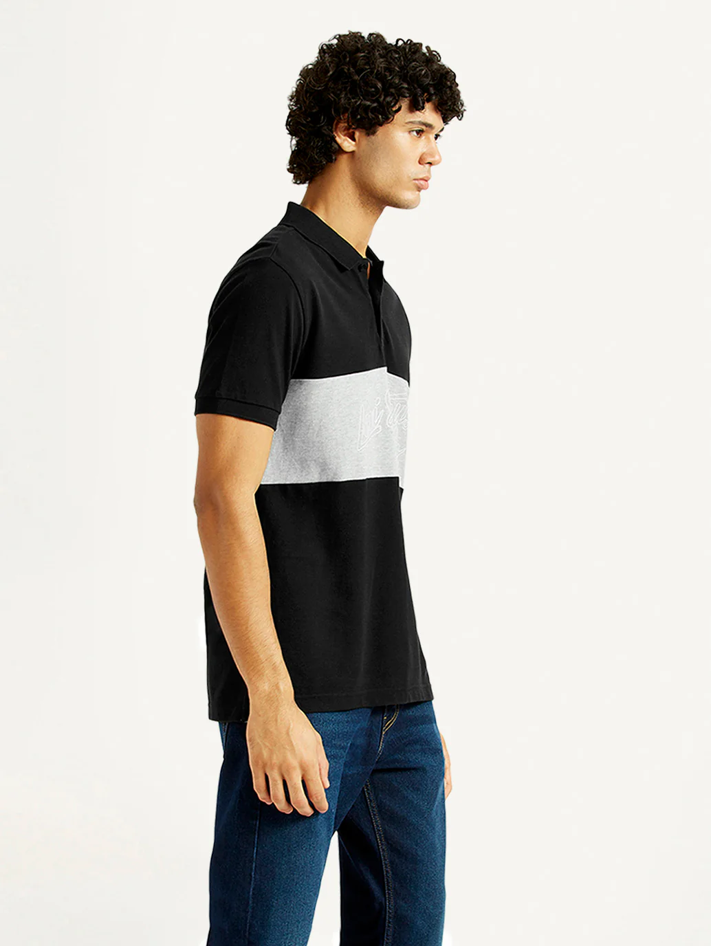 Men's Pure Cotton Slim Fit Polo T-shirt - Image 5