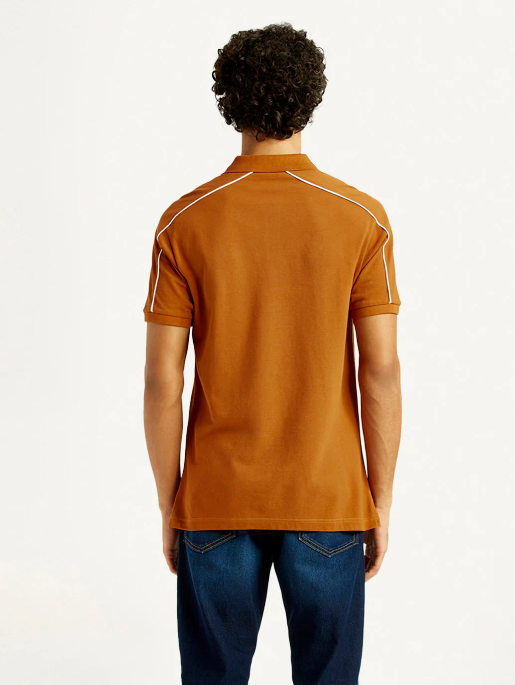 Men's Pure Cotton Slim Fit Polo T-shirt - Image 3