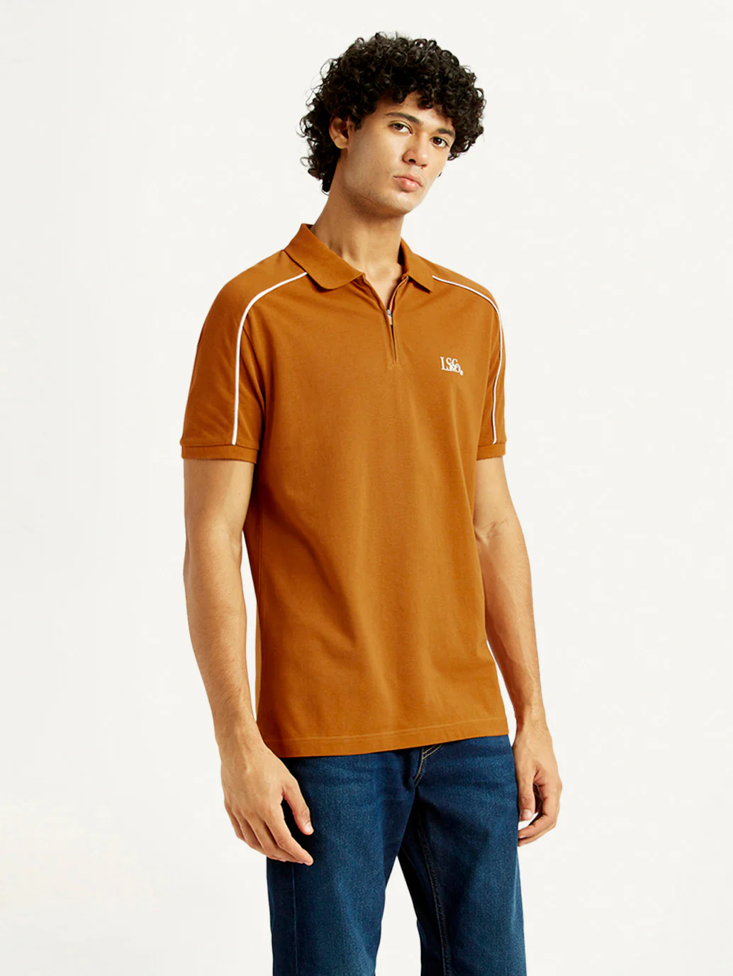 Men's Pure Cotton Slim Fit Polo T-shirt - Image 5