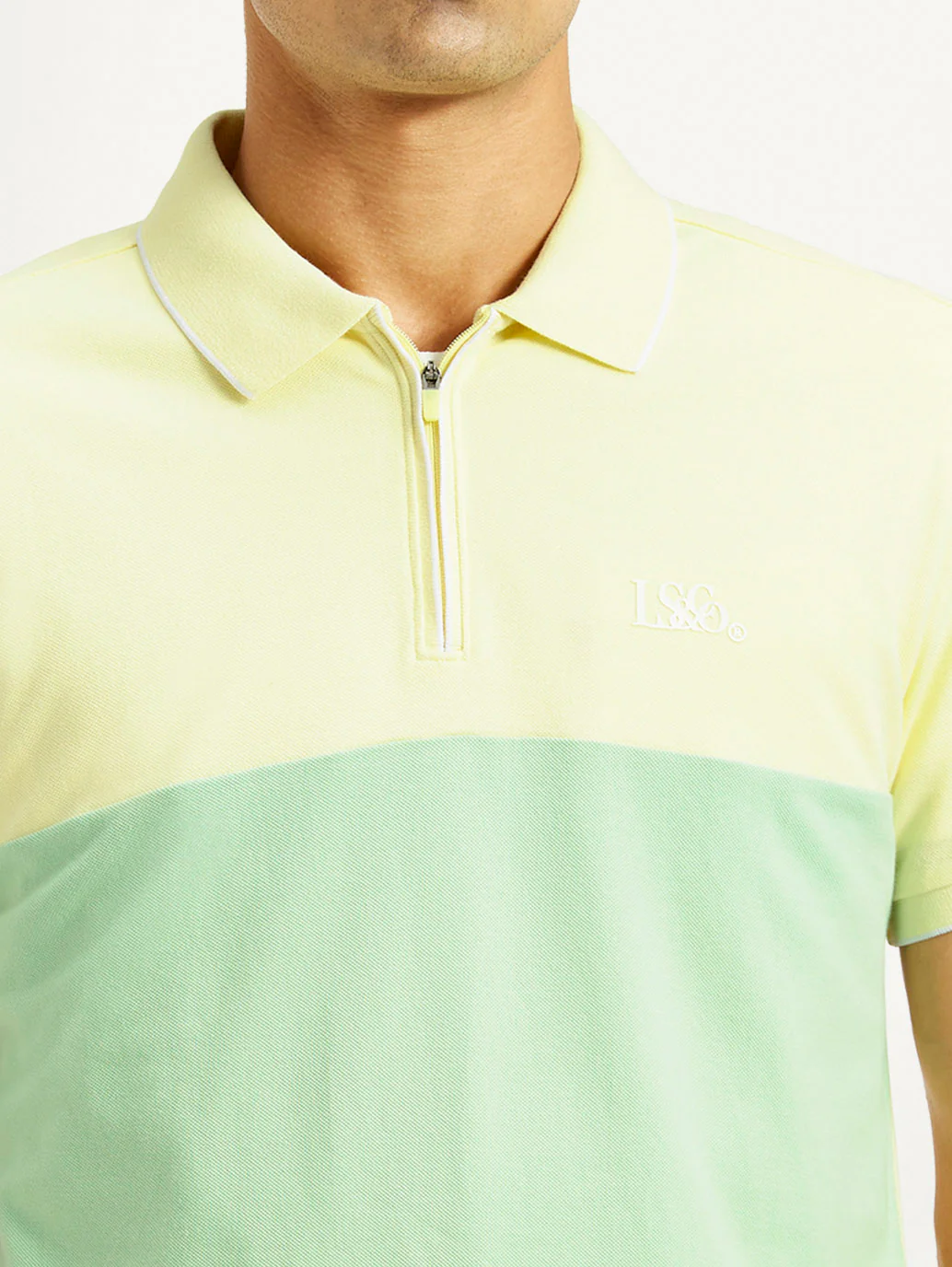 Men's Pure Cotton Slim Fit Polo T-shirt - Image 3
