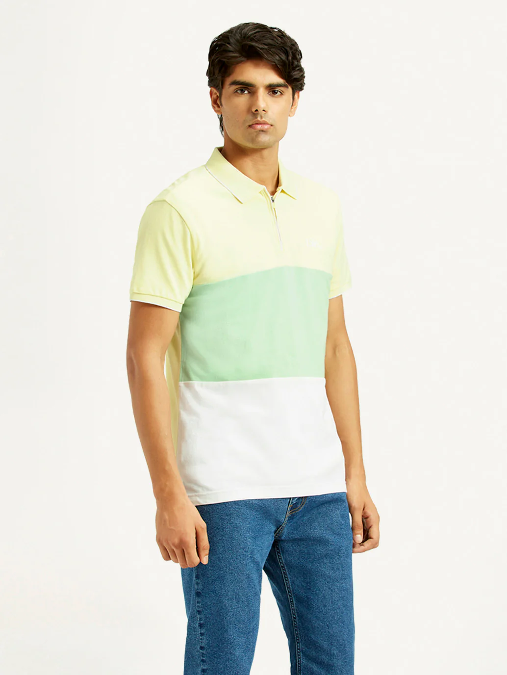 Men's Pure Cotton Slim Fit Polo T-shirt - Image 4