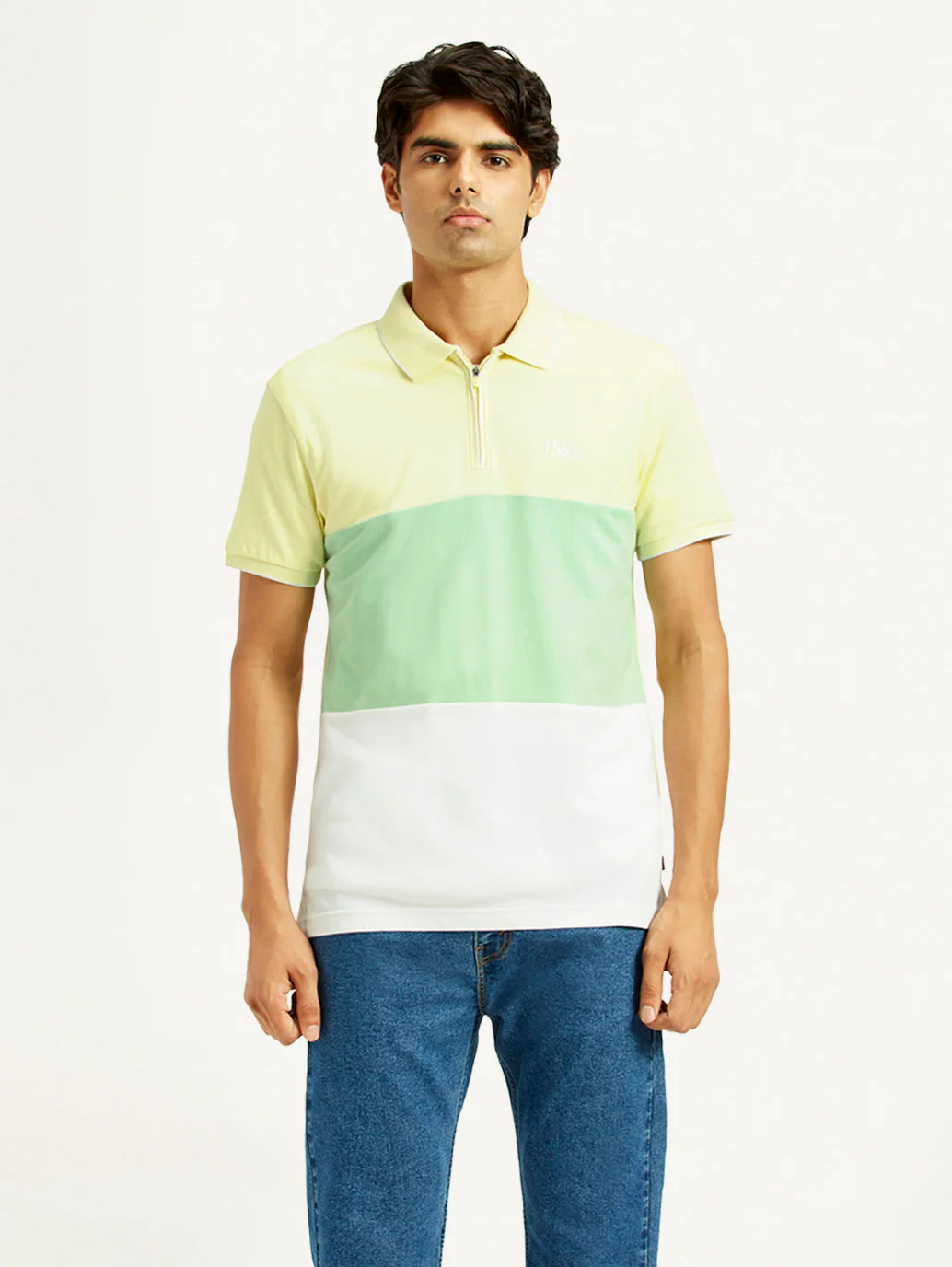Men's Pure Cotton Slim Fit Polo T-shirt - Image 5