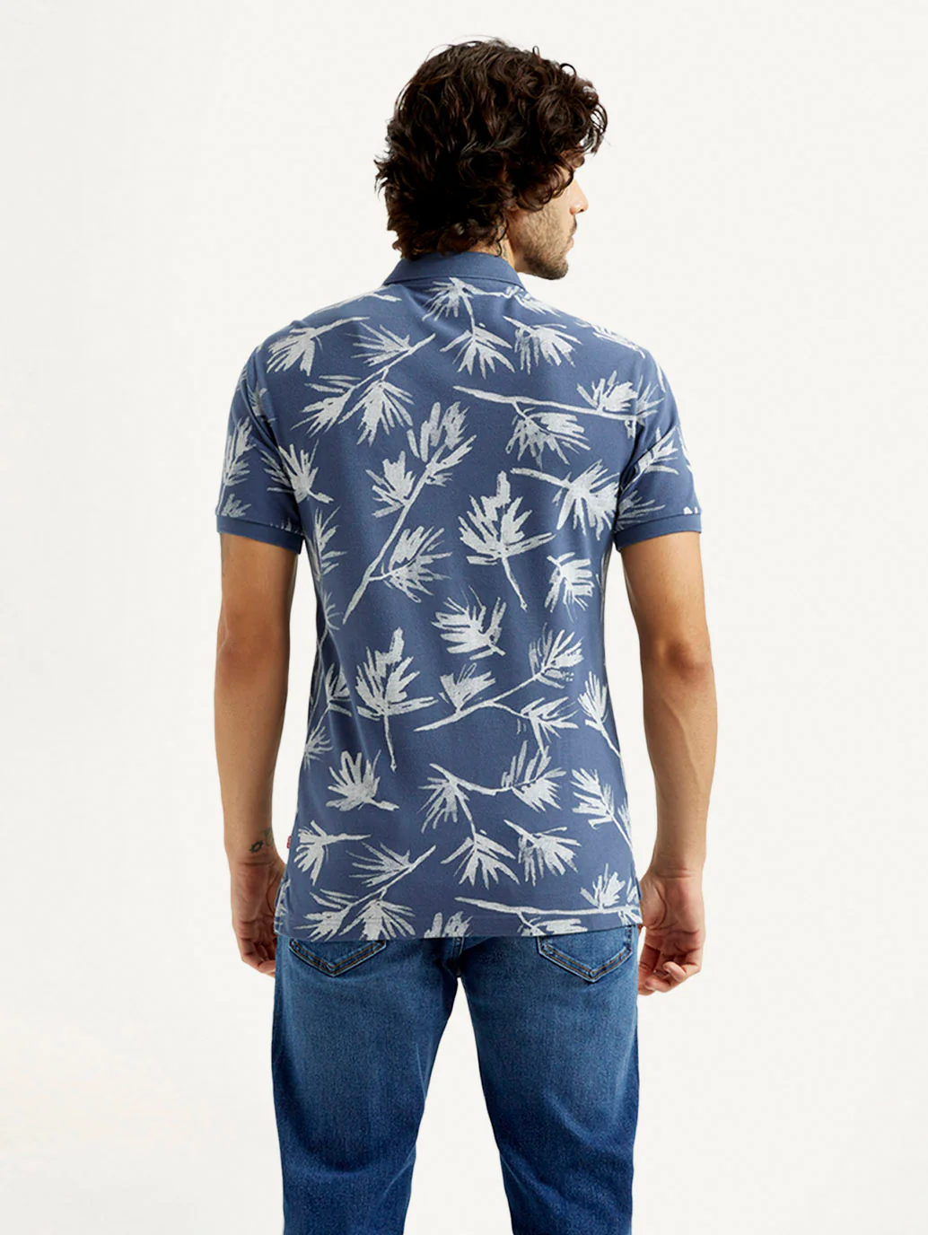 Men's Pure Cotton Slim Fit Polo T-shirt - Image 3