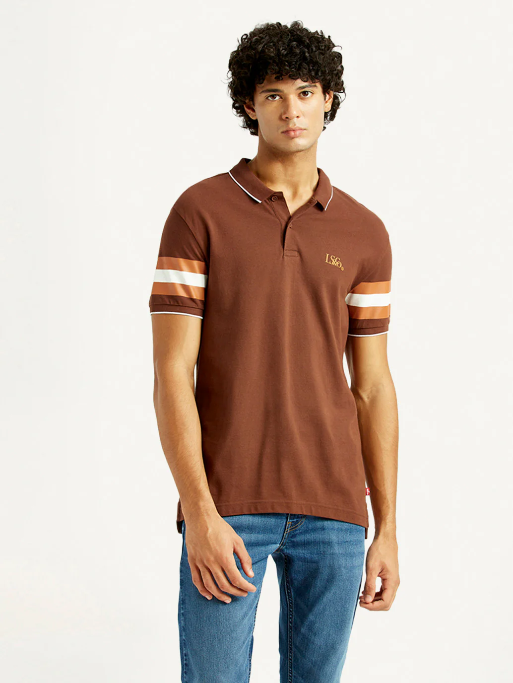 Men's Pure Cotton Slim Fit Polo T-shirt - Image 2