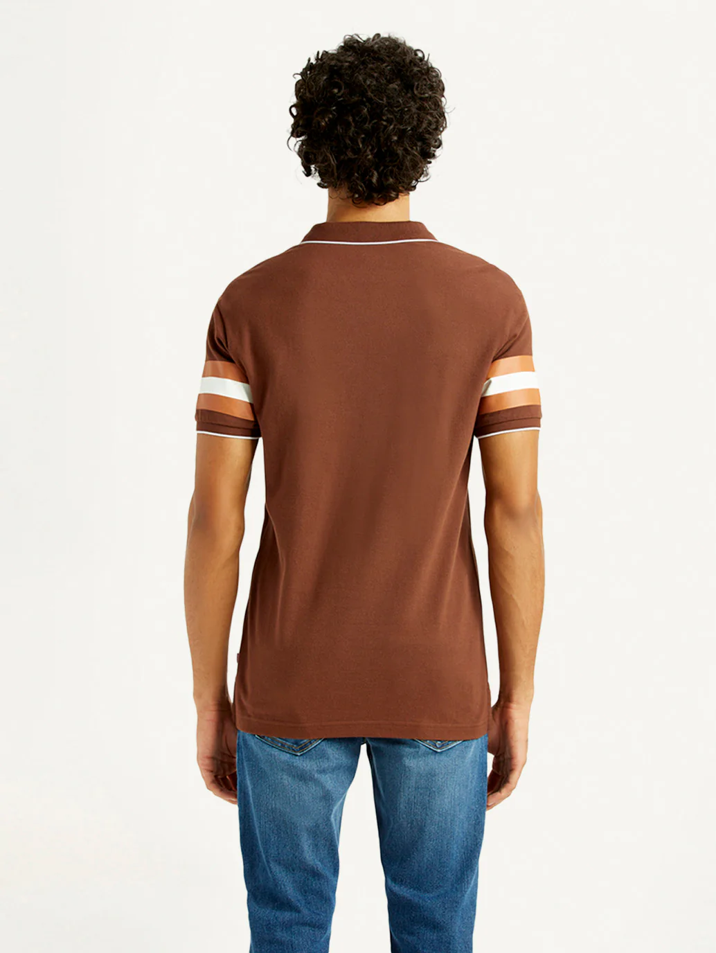 Men's Pure Cotton Slim Fit Polo T-shirt - Image 3